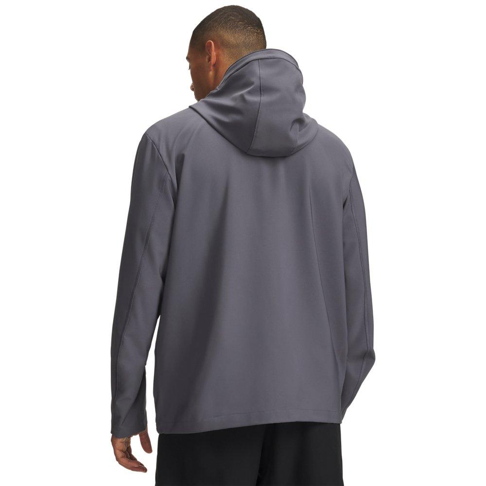 Under Armour Men's Unstoppable Woven Jacket - Grey/Black - GREY/BLACK