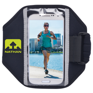Nathan Super 5K Smartphone Armband - Black/Grey - BLACK/GREY