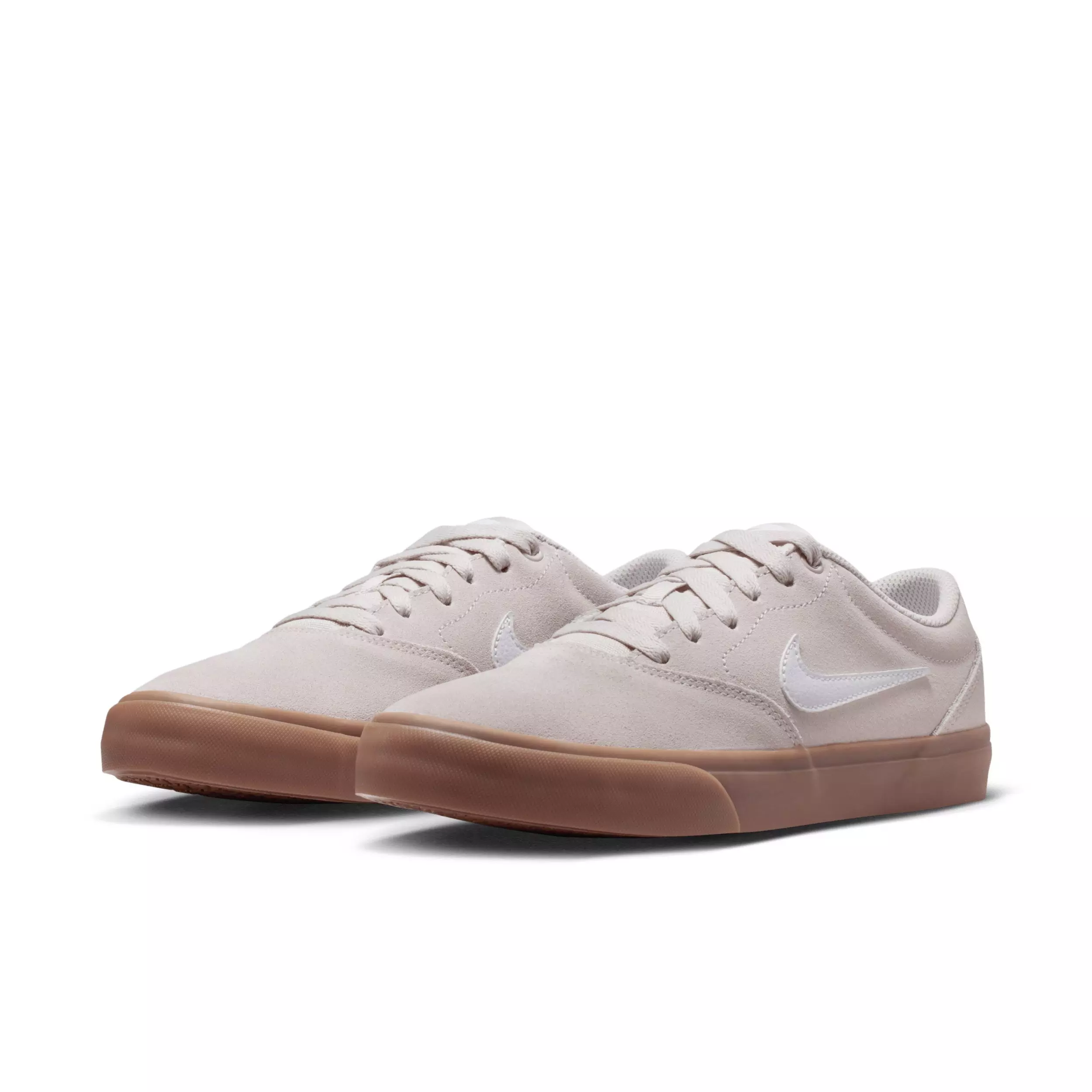 Nike Charge Suede "Light Orewood Brown/Gum Medium Brown/White" Women's Shoe - LT BROWN/MD BROWN/WHITE