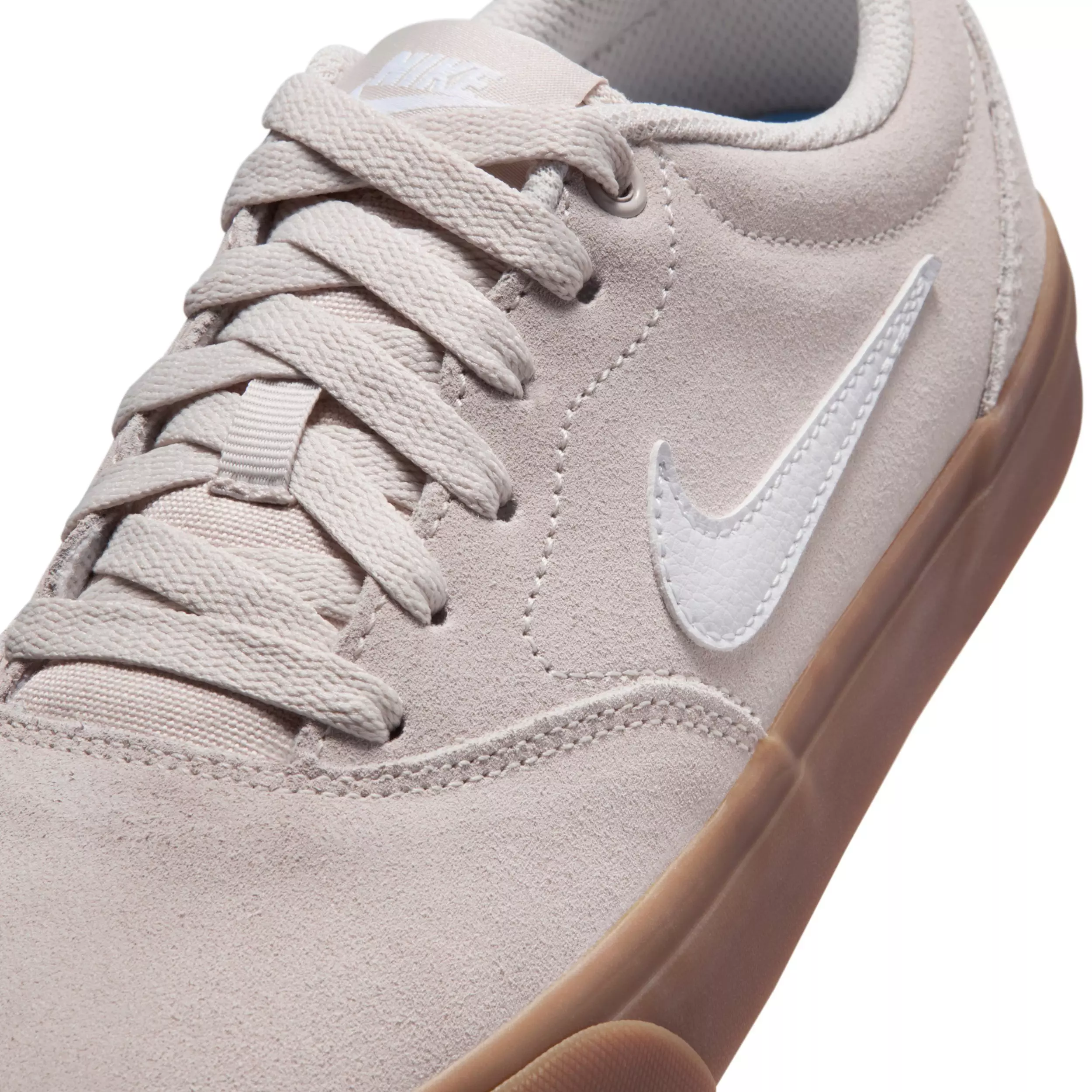 Nike Charge Suede "Light Orewood Brown/Gum Medium Brown/White" Women's Shoe - LT BROWN/MD BROWN/WHITE