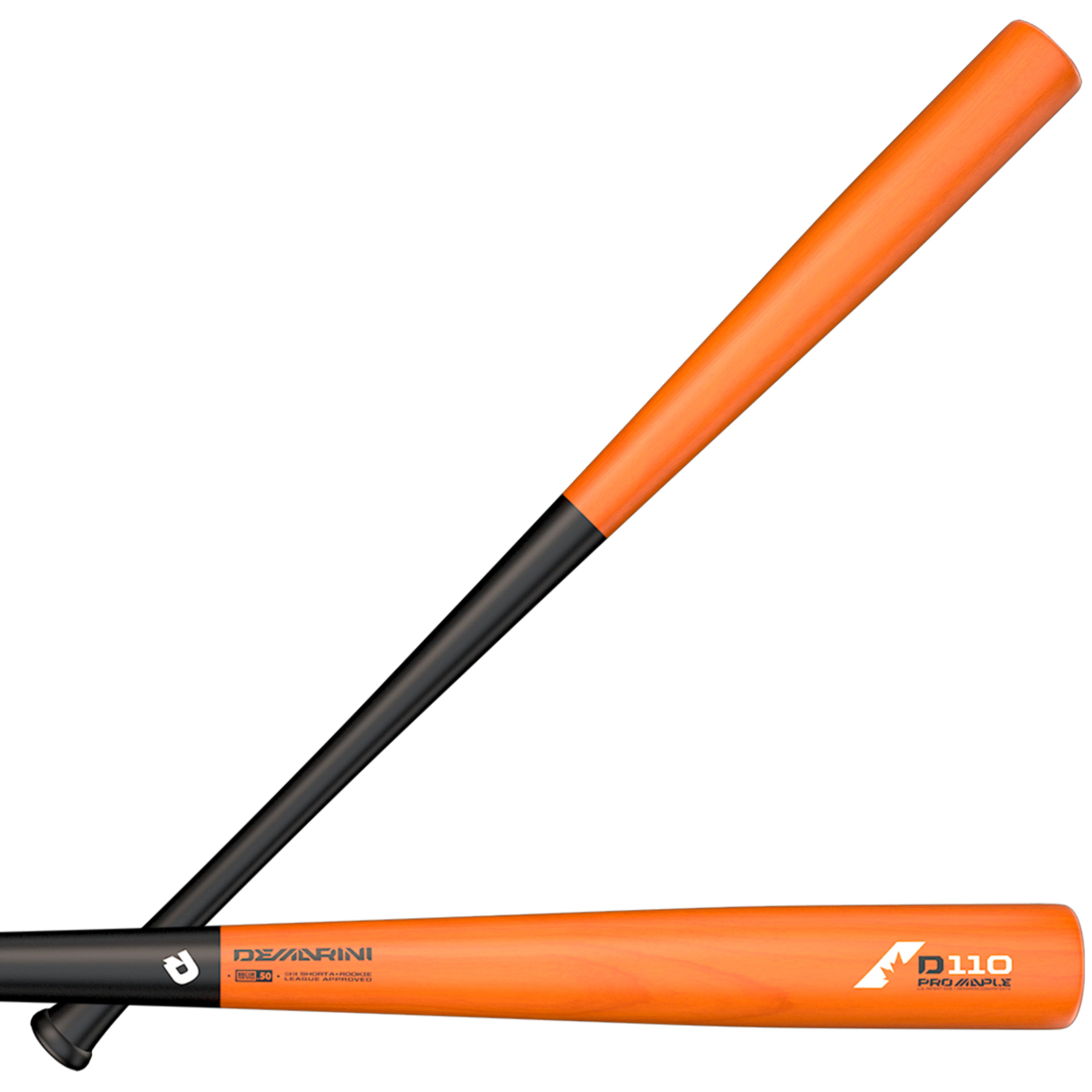 DeMarini D110 Pro Maple Wood BBCOR Composite Baseball Bat