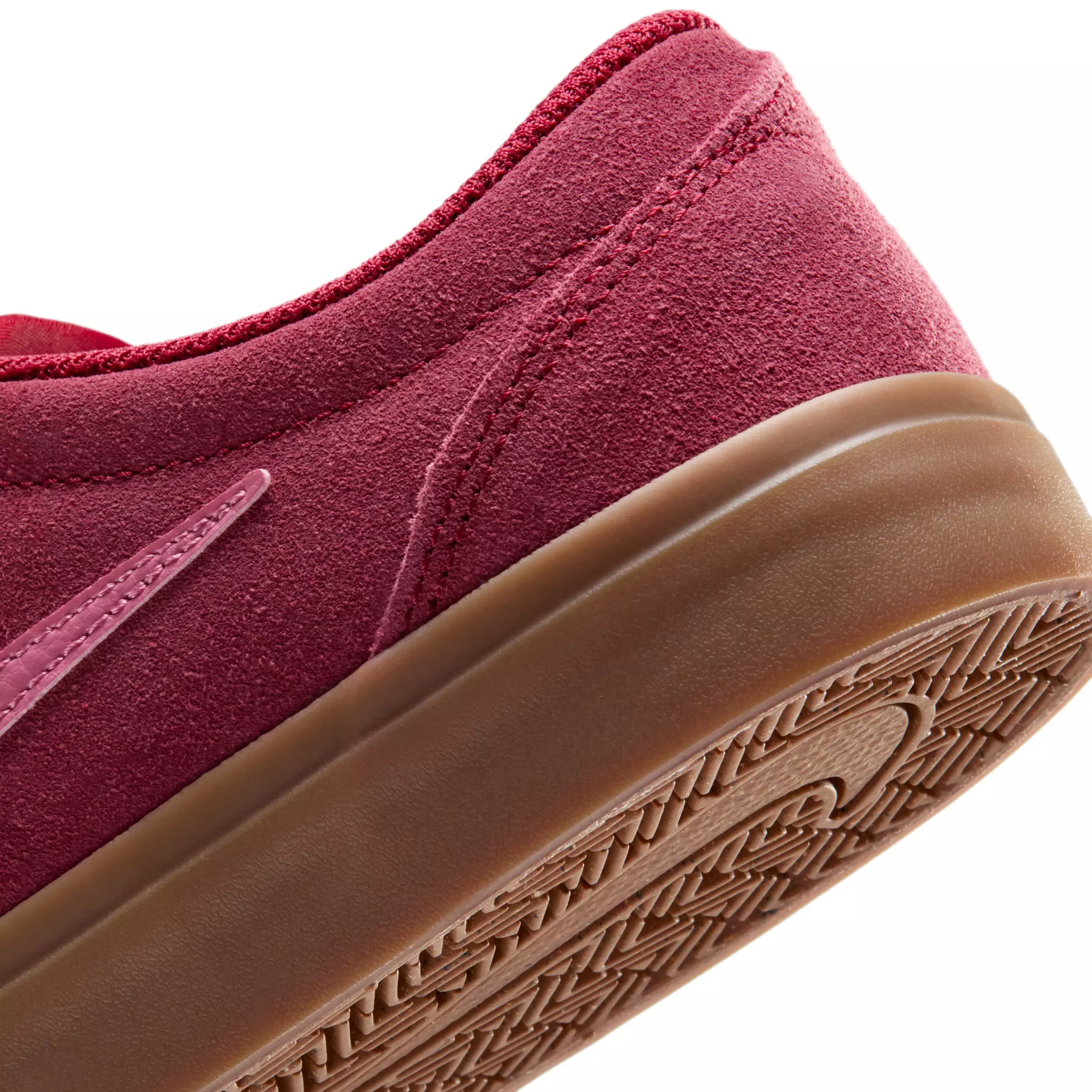 Nike Charge Suede "Team Crimson/Gum Medium Brown/Peony" Women's Shoe - CRIMSON/MD BROWN/PEONY