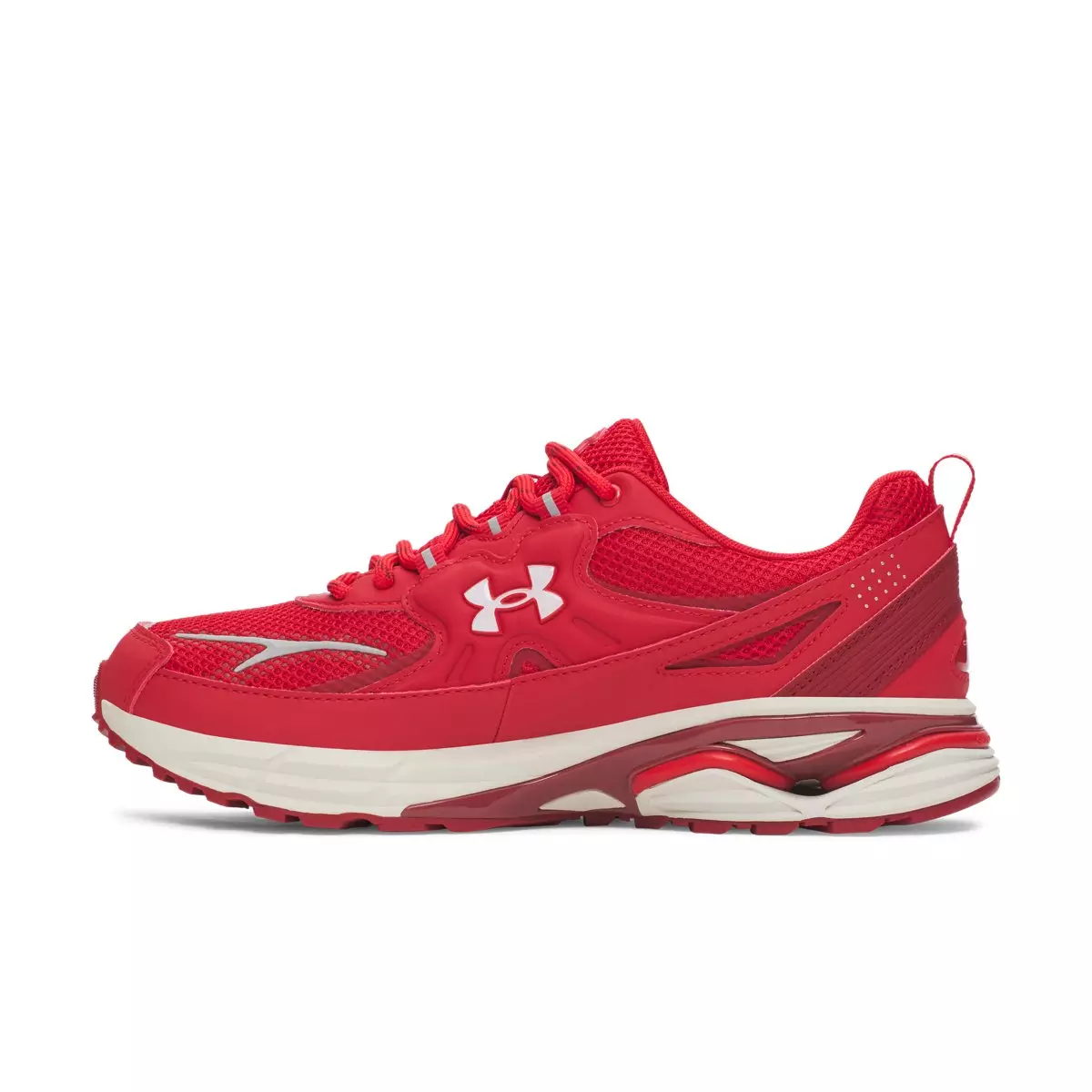 Under Armour Apparition Tech "Red/Stone/White" Unisex Shoe - RED/STONE/WHITE