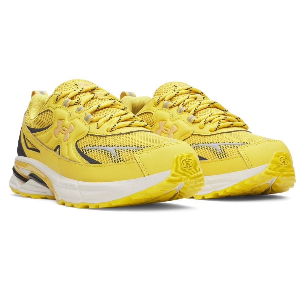 Under Armour Apparition Tech "Zeppelin Yellow/Stone/Terra Gold" Unisex Shoe - YELLOW/STONE/GOLD