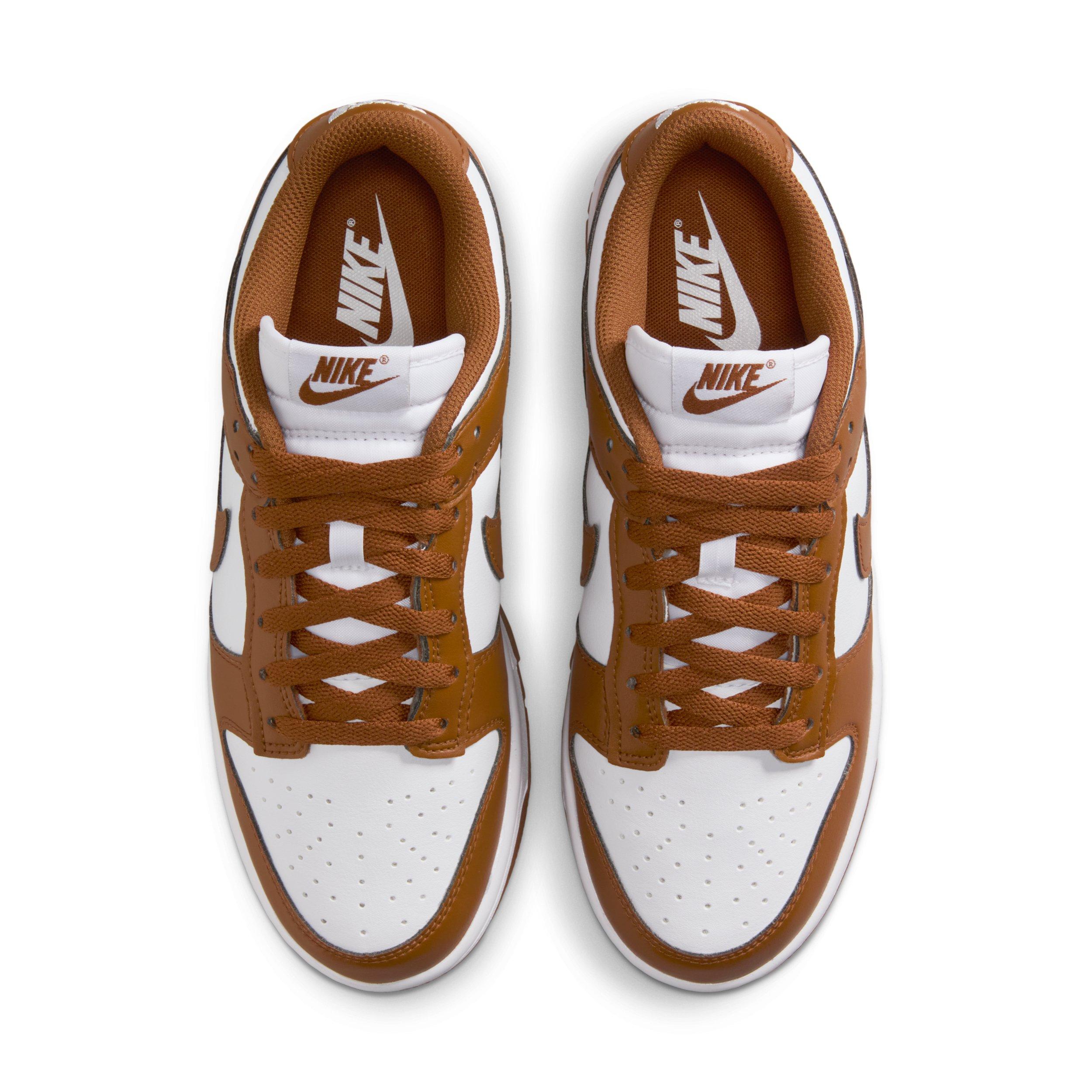 Nike Dunk Low "Sail/White/Light British Tan" Women's Shoe - SAIL/WHITE/LT TAN Thumbnail View 4