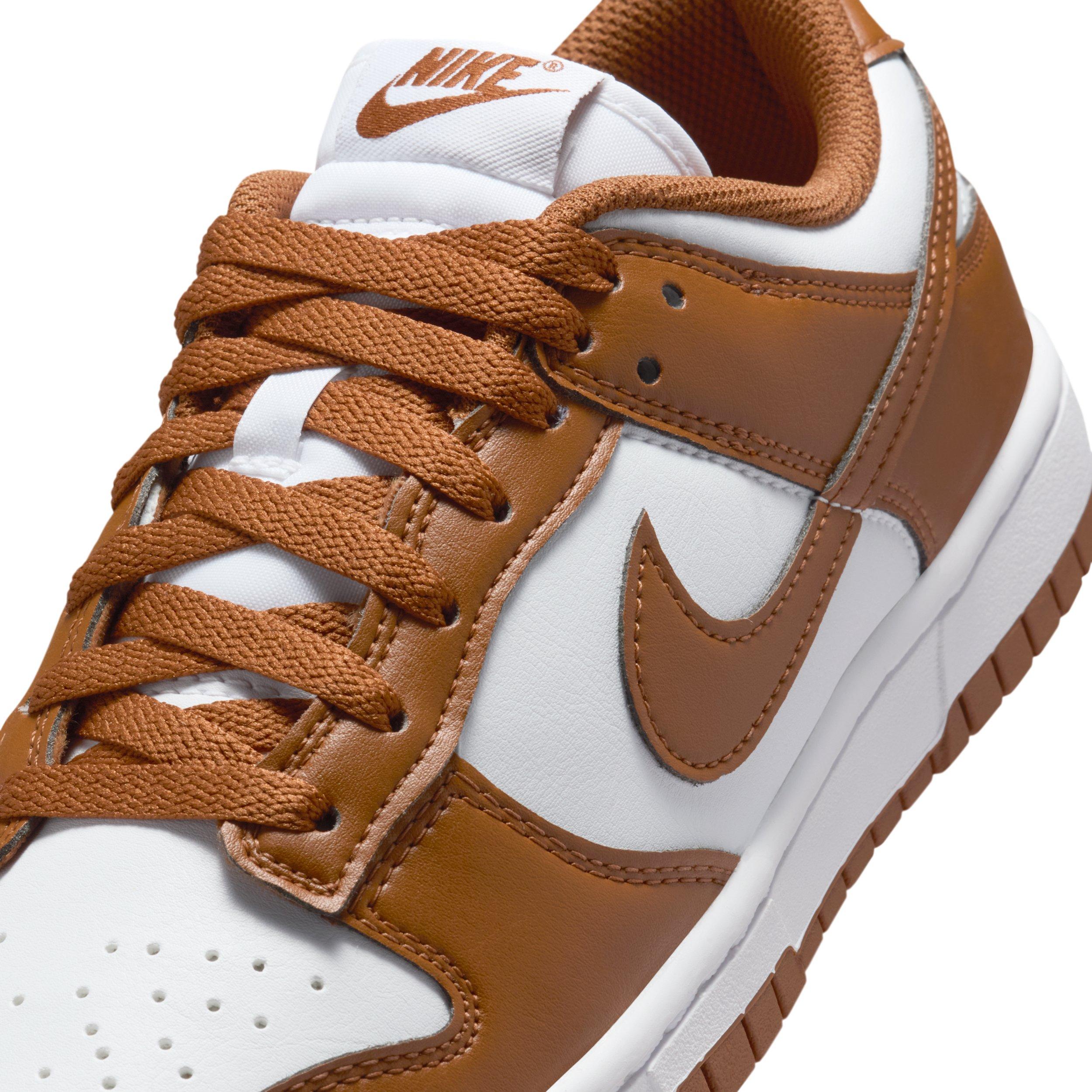 Nike Dunk Low "Sail/White/Light British Tan" Women's Shoe - SAIL/WHITE/LT TAN Thumbnail View 7