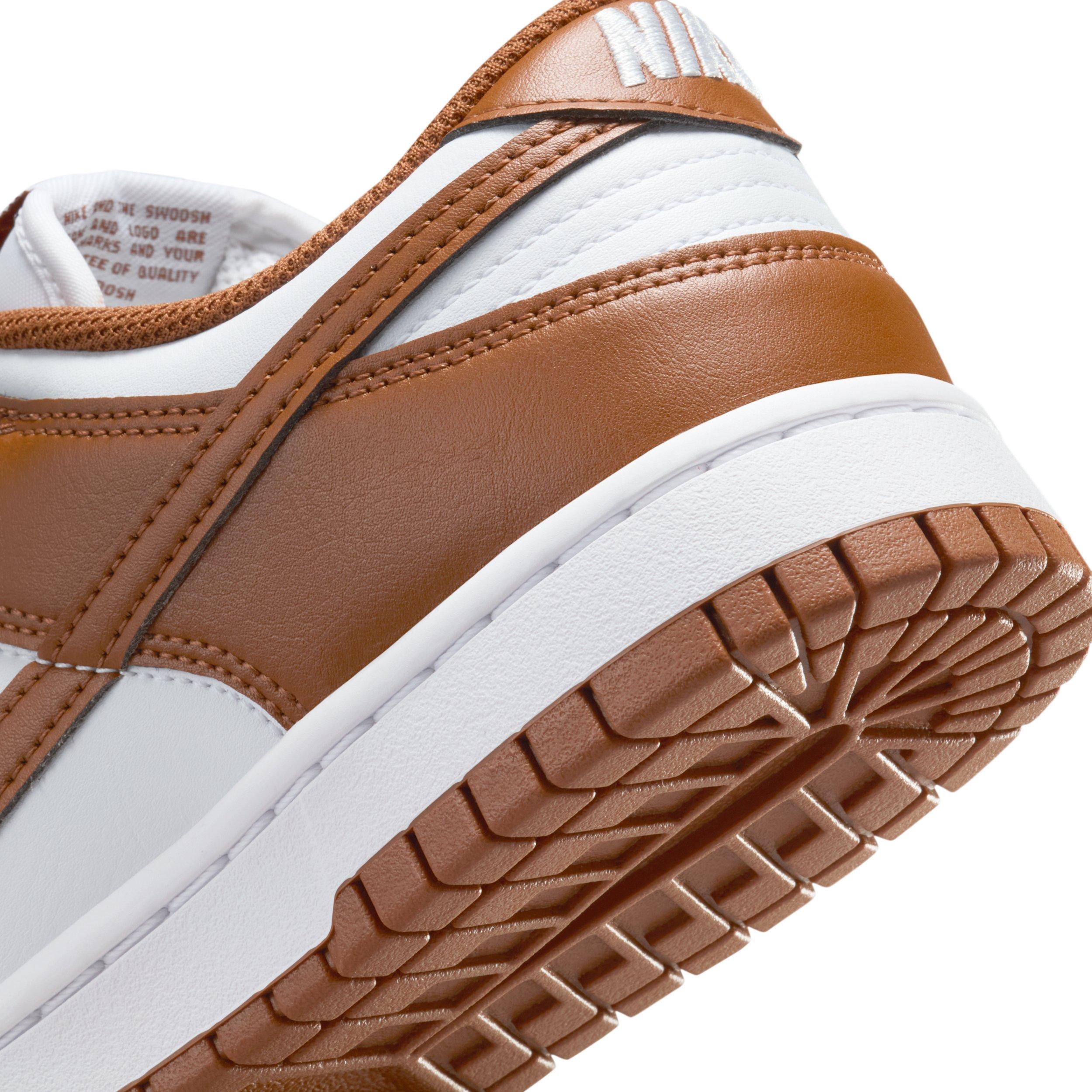 Nike Dunk Low "Sail/White/Light British Tan" Women's Shoe - SAIL/WHITE/LT TAN Thumbnail View 8