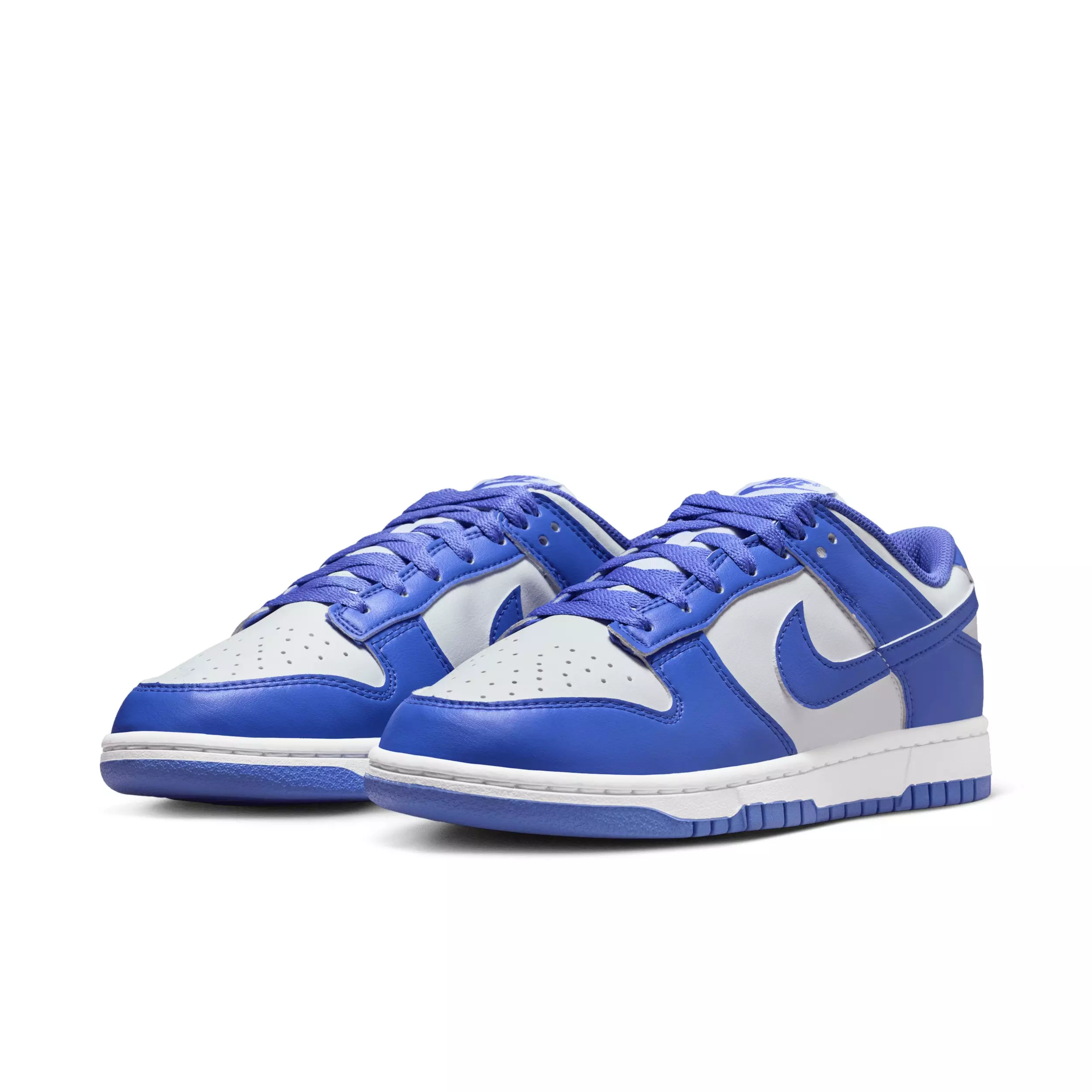 Nike Dunk Low "White/White/Sapphire" Women's Shoe - WHITE/WHITE/SAPPHIRE