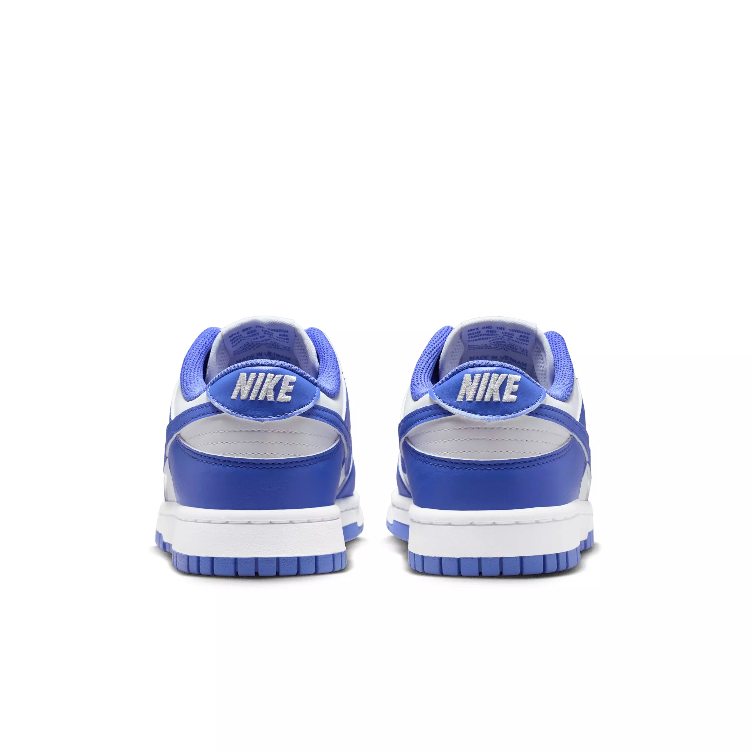 Nike Dunk Low "White/White/Sapphire" Women's Shoe - WHITE/WHITE/SAPPHIRE