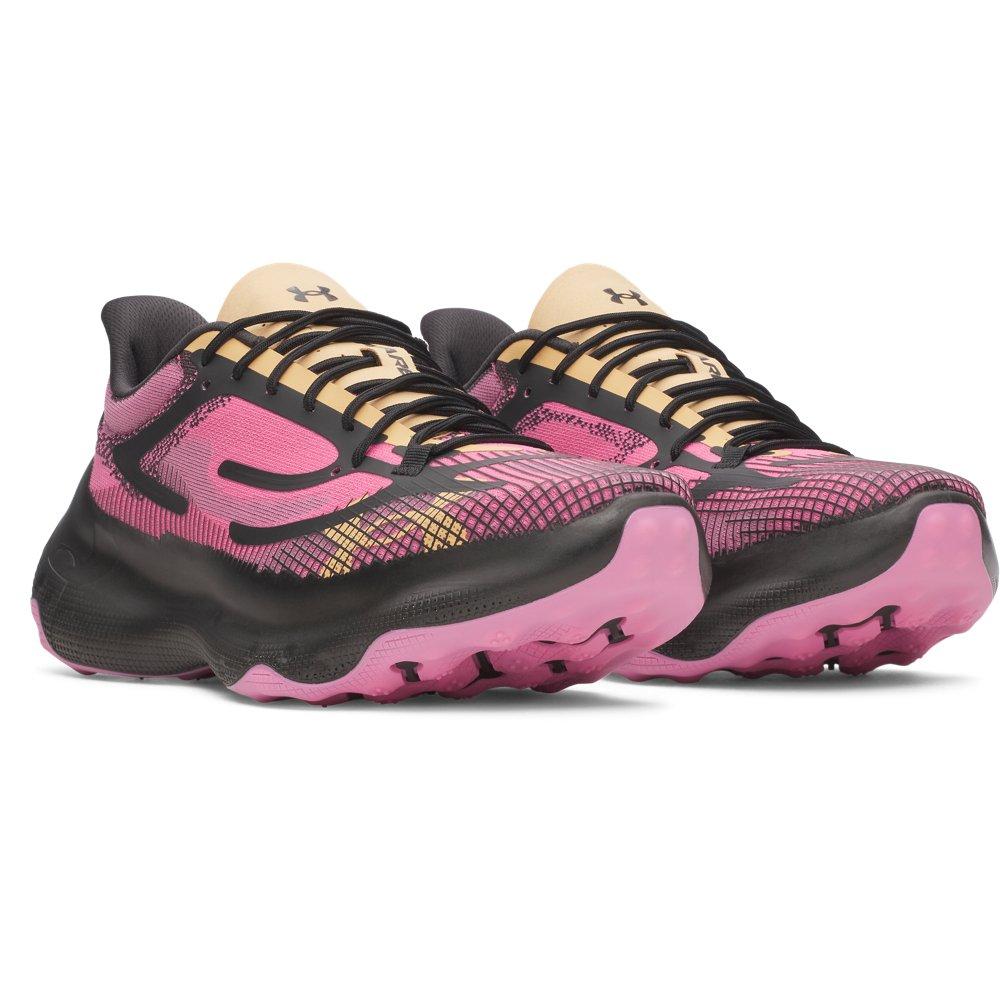 Under Armour Flare "Black/Pink Frenzy/Terra Gold" Unisex Shoe - BLACK/PINK/GOLD