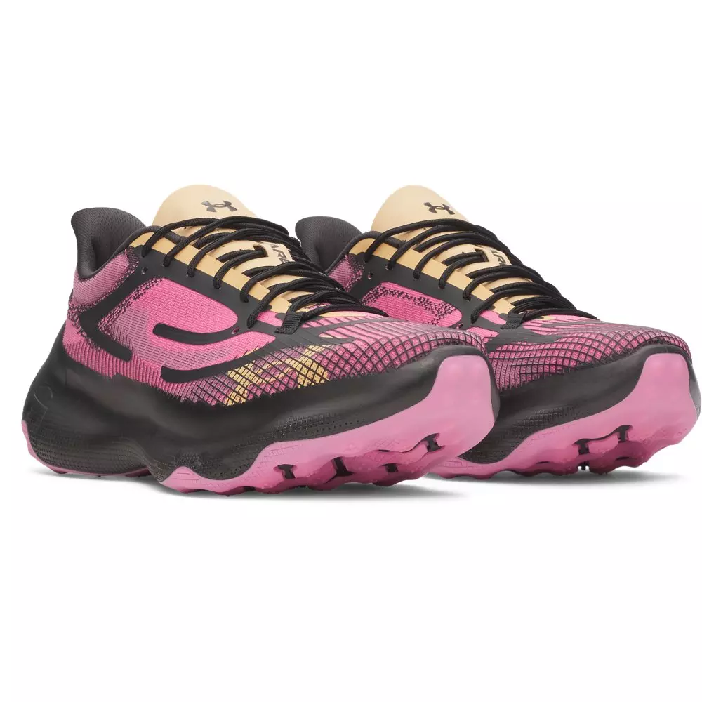 Under Armour Flare "Black/Pink Frenzy/Terra Gold" Unisex Shoe - BLACK/PINK/GOLD