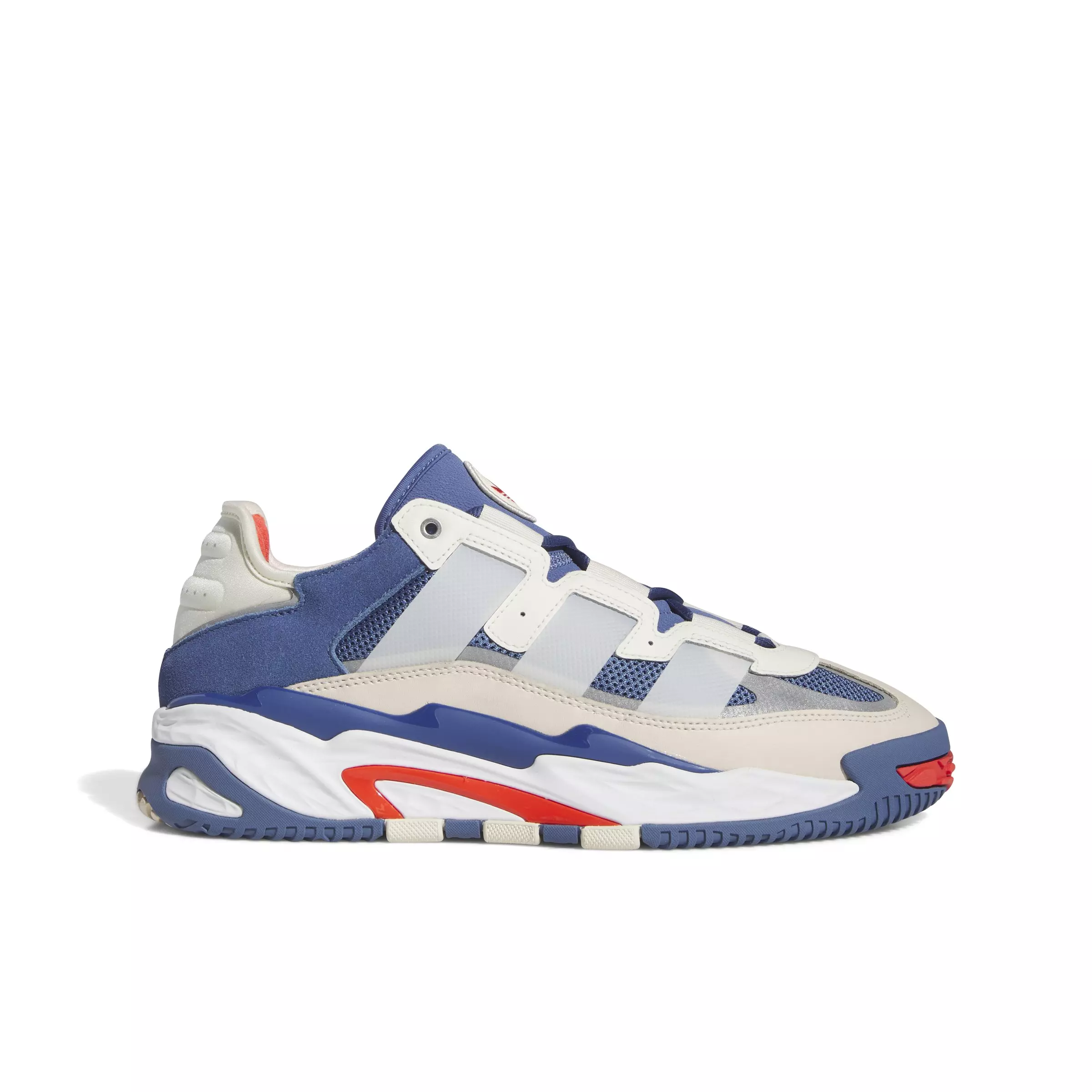 adidas Niteball "Crew Blue/Ftwr White/Halivo" Men's Shoe - BLUE/WHITE/HALIVO