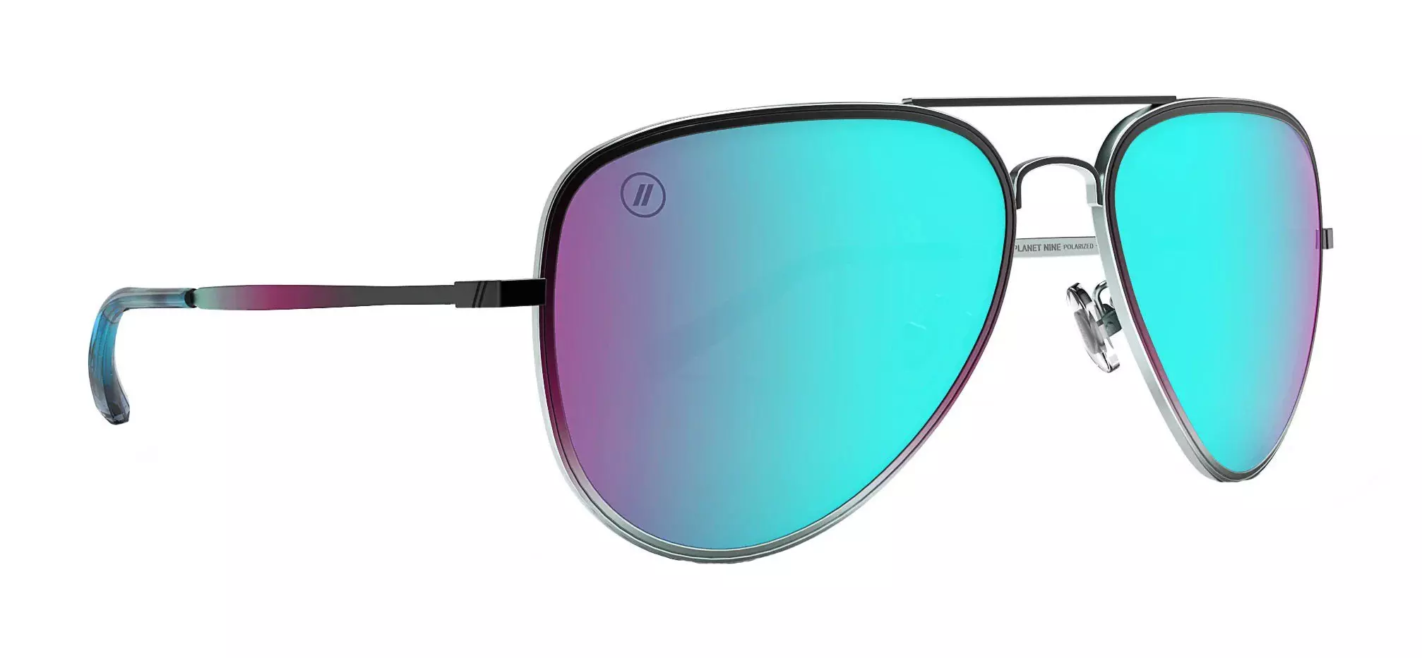 Blenders A Series Planet Nine Sunglasses - BLUE/PINK