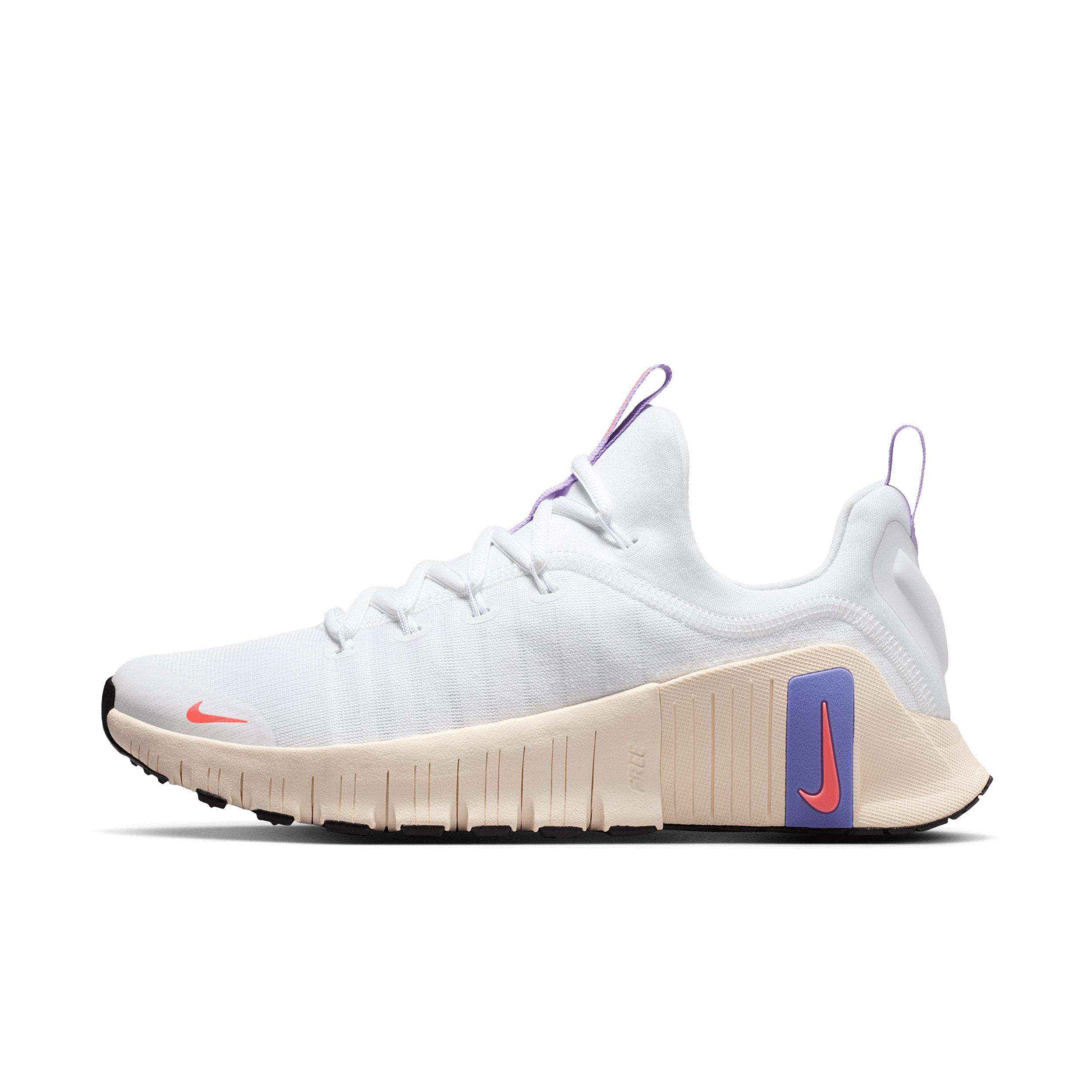 Nike Free Metcon 6 "White/Violet Mist/Chalk/Hot Lava" Women's Training Shoe - WHITE/VIOLET/CHALK/LAVA Thumbnail View 2