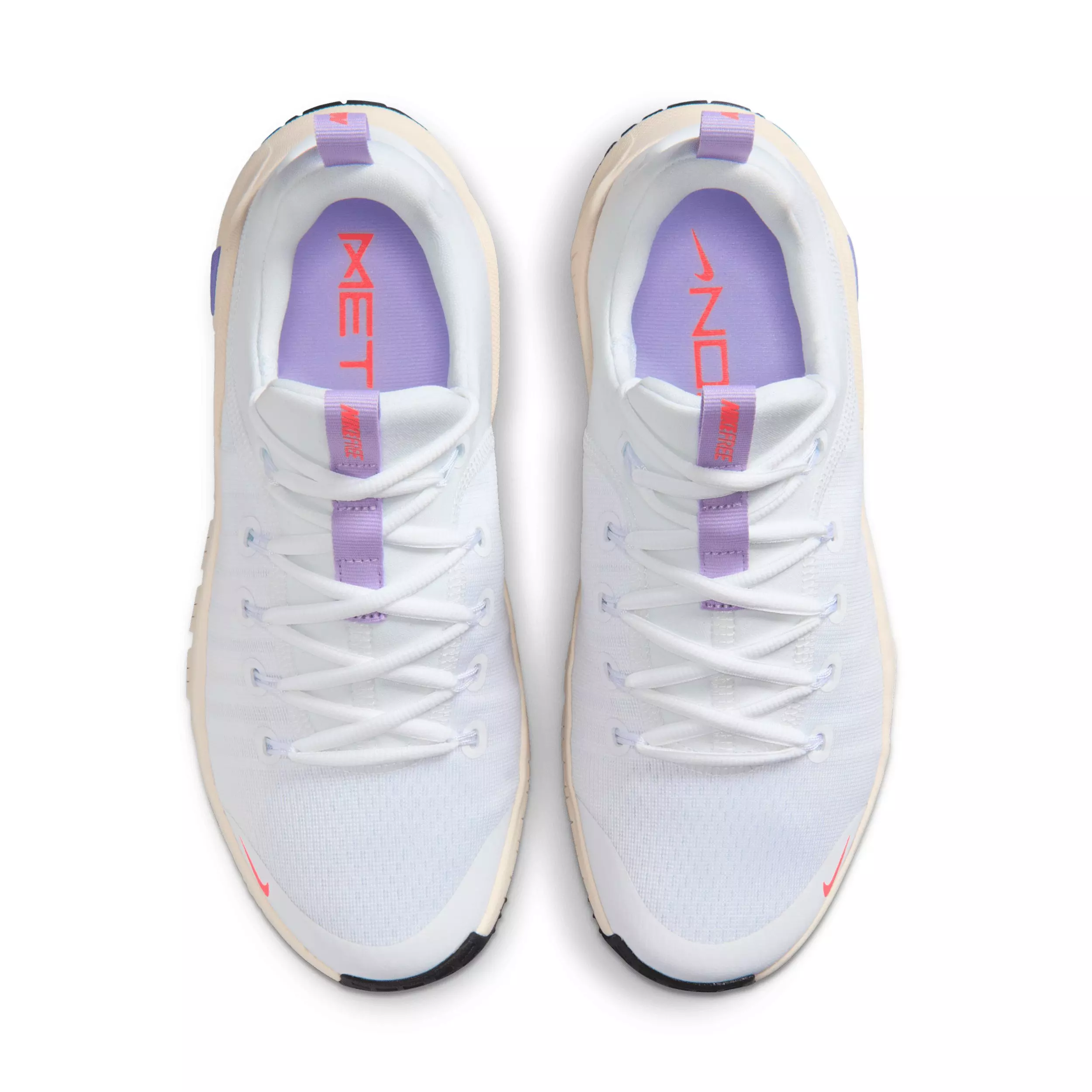 Nike Free Metcon 6 "White/Violet Mist/Chalk/Hot Lava" Women's Training Shoe - WHITE/VIOLET/CHALK/LAVA