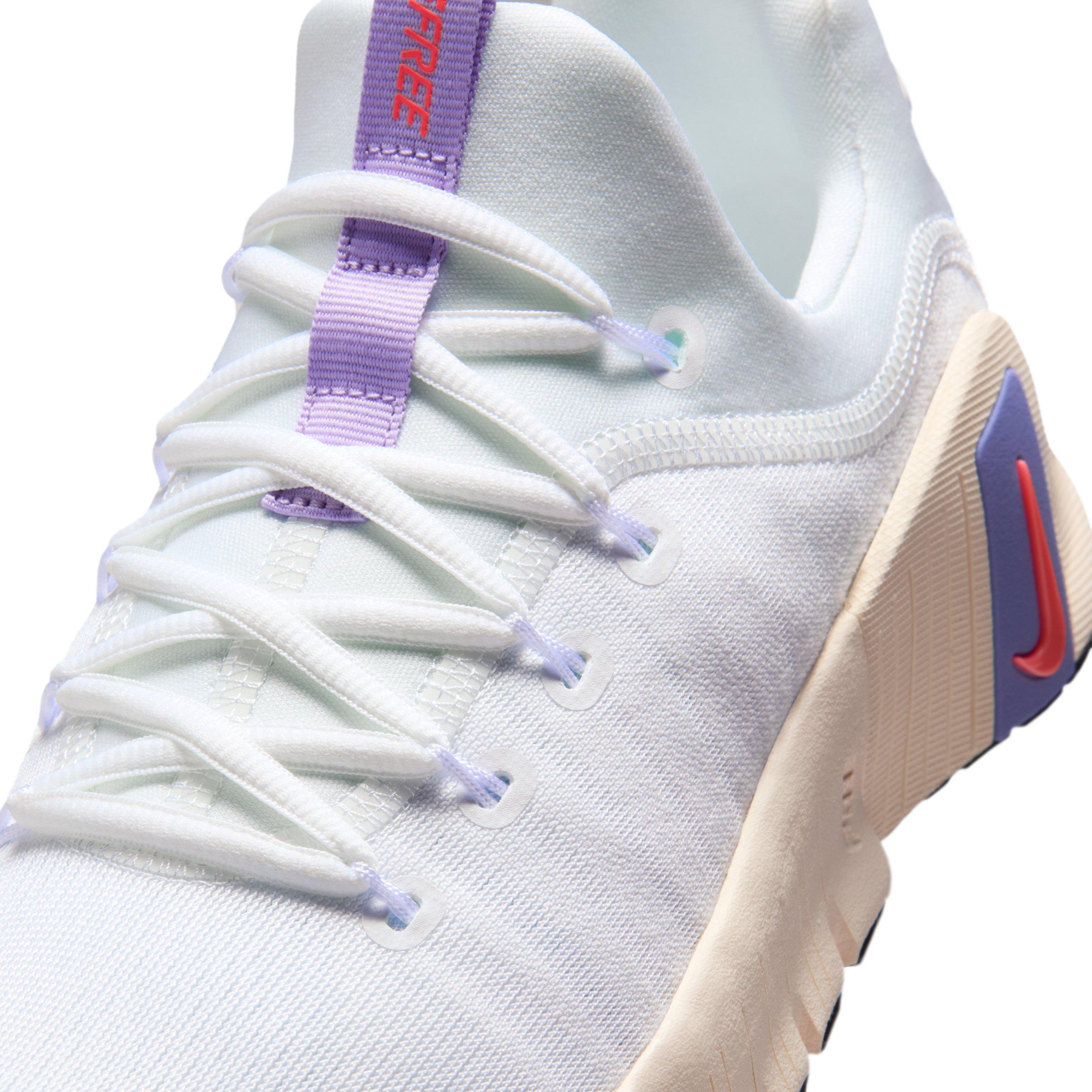 Nike Free Metcon 6 "White/Violet Mist/Chalk/Hot Lava" Women's Training Shoe - WHITE/VIOLET/CHALK/LAVA Thumbnail View 7