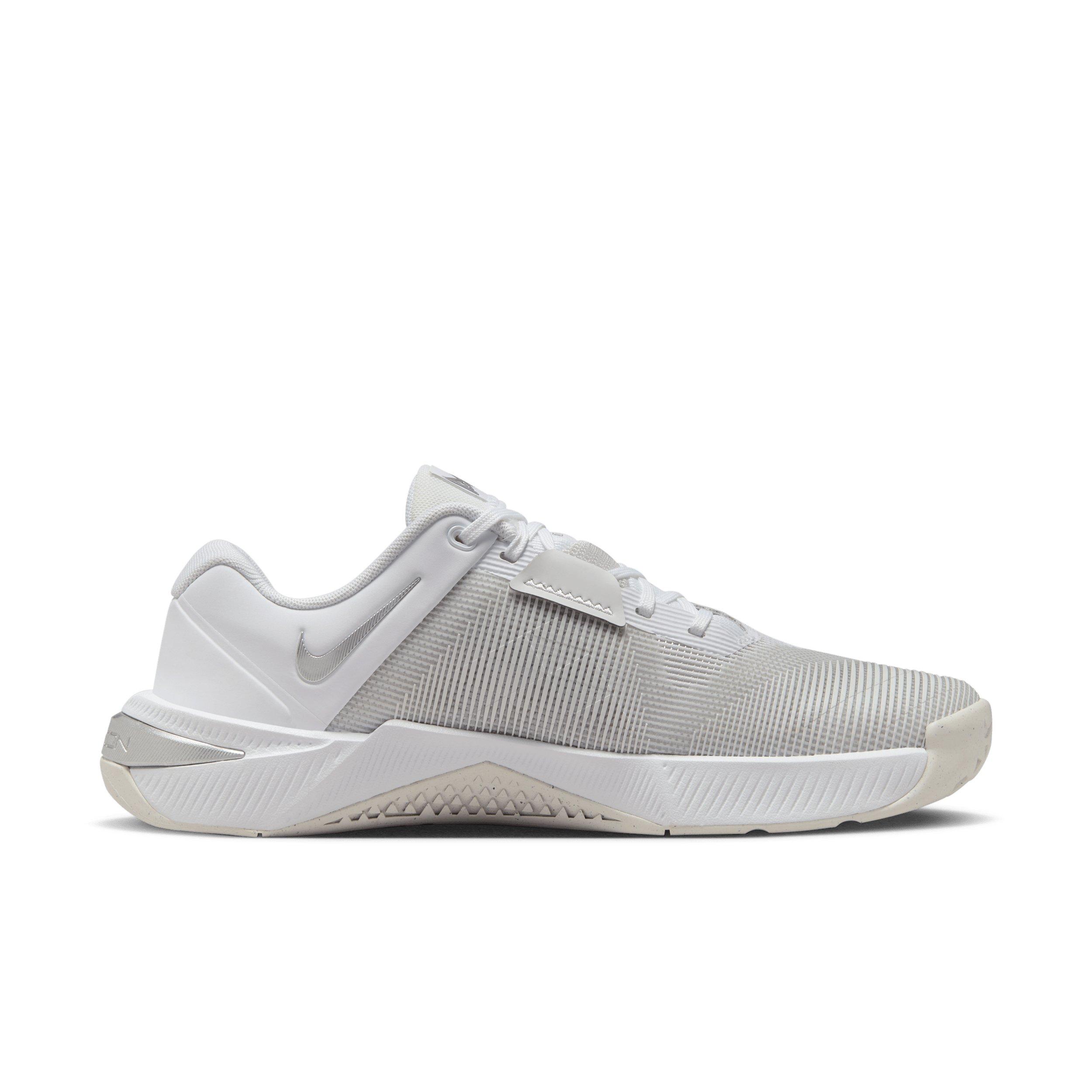 Nike Metcon 10 "White/Platinum Tint/Wolf Grey/Metallic Silver" Women's Training Shoe - WHITE/PLATINUM/GREY/SILVER Thumbnail View 1