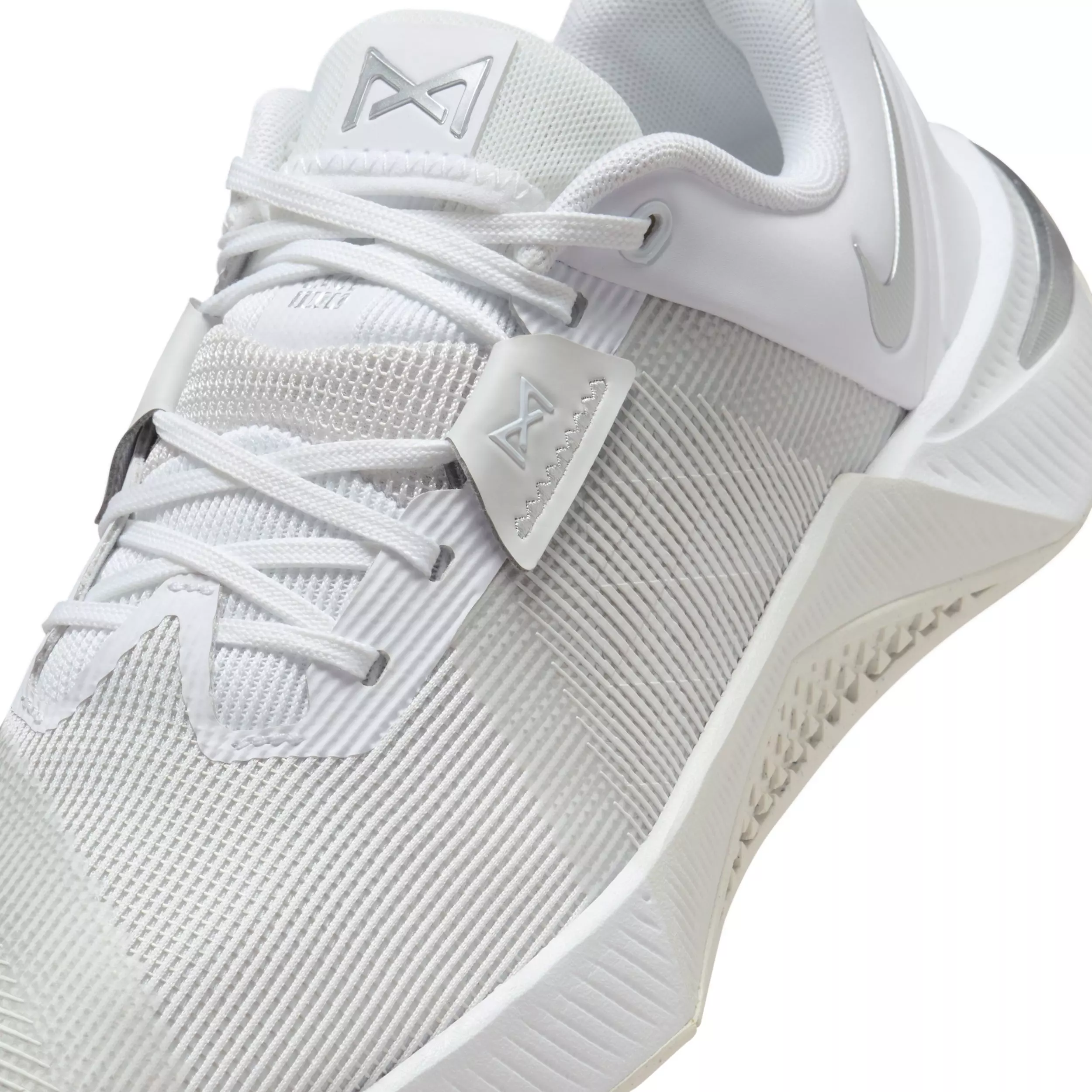 Nike Metcon 10 "White/Platinum Tint/Wolf Grey/Metallic Silver" Women's Training Shoe - WHITE/PLATINUM/GREY/SILVER