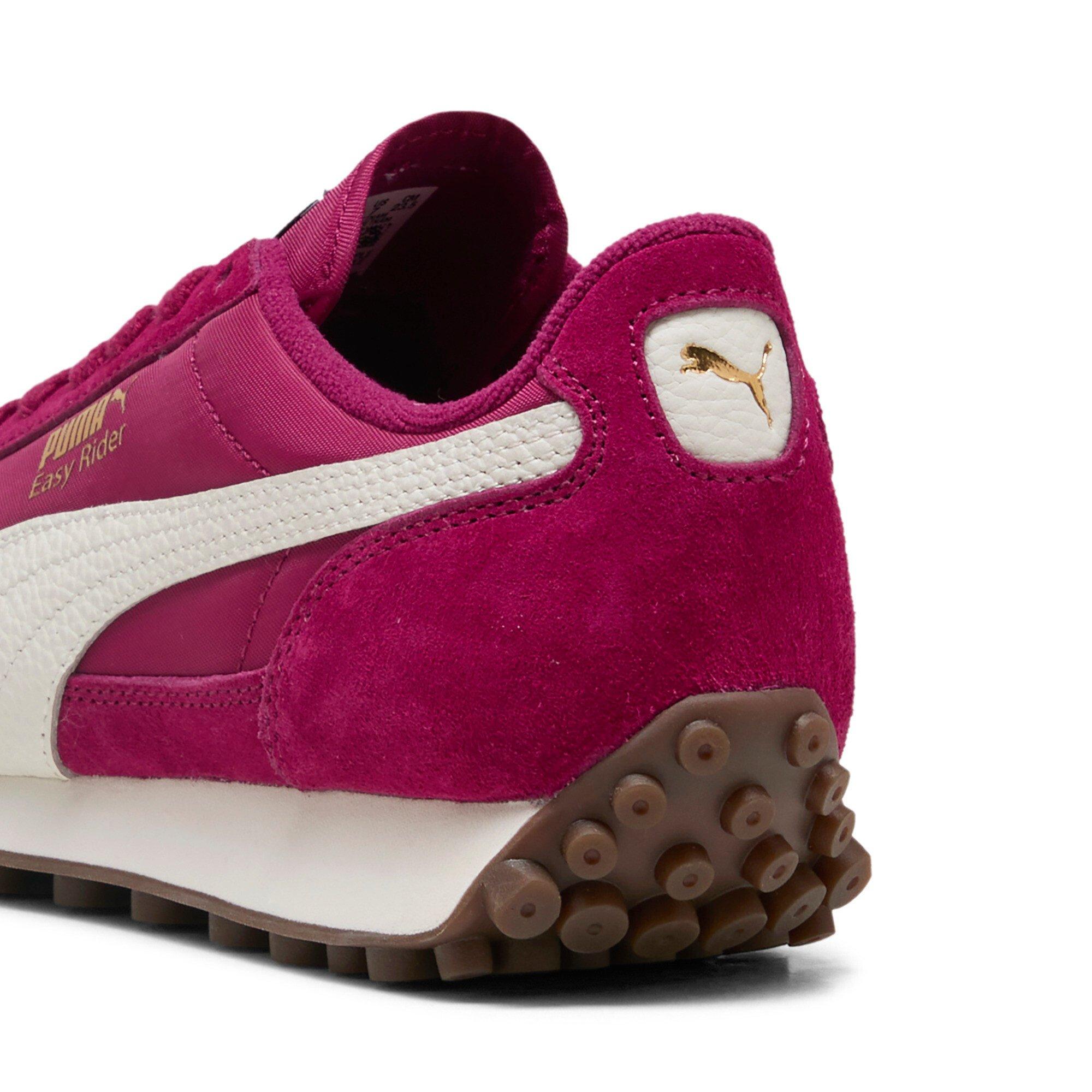 PUMA Easy Rider Vintage "Berry/Warm White" Women's Shoe - BERRY/WHITE Thumbnail View 6
