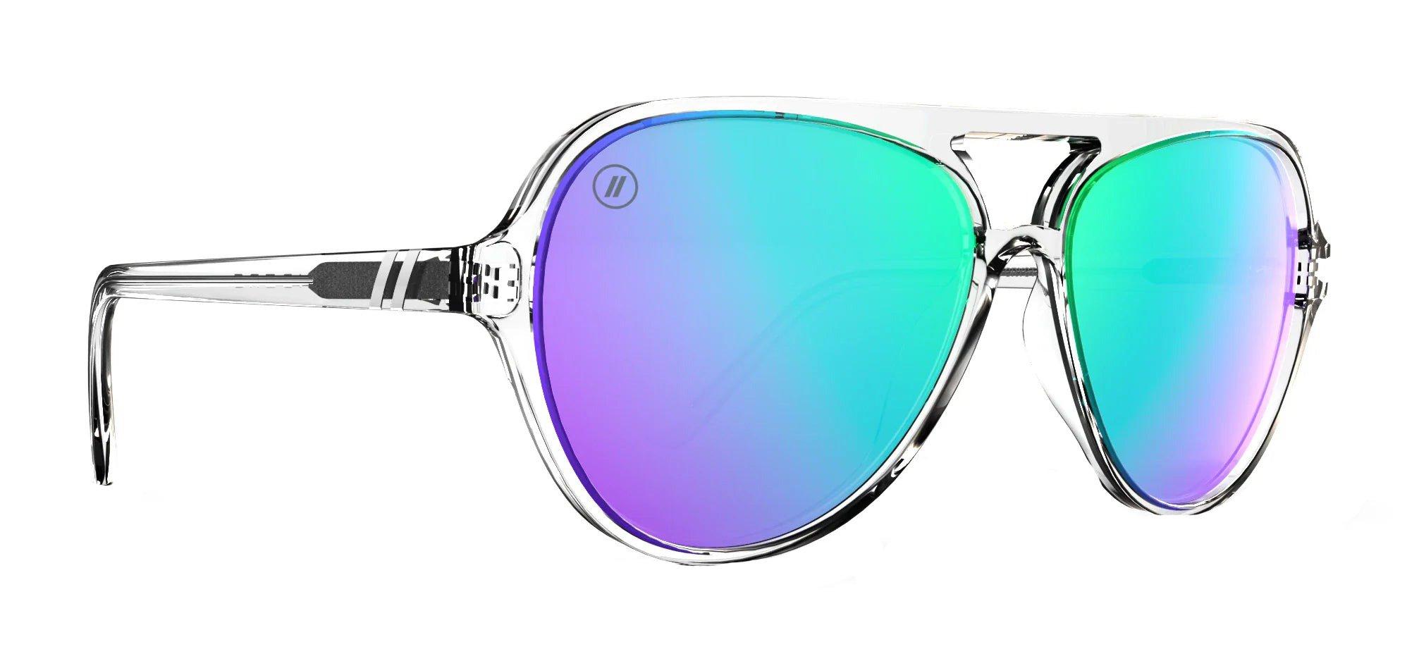 Blenders Skyway Crystal Orb Sunglasses - BLUE/PURPLE Thumbnail View 1