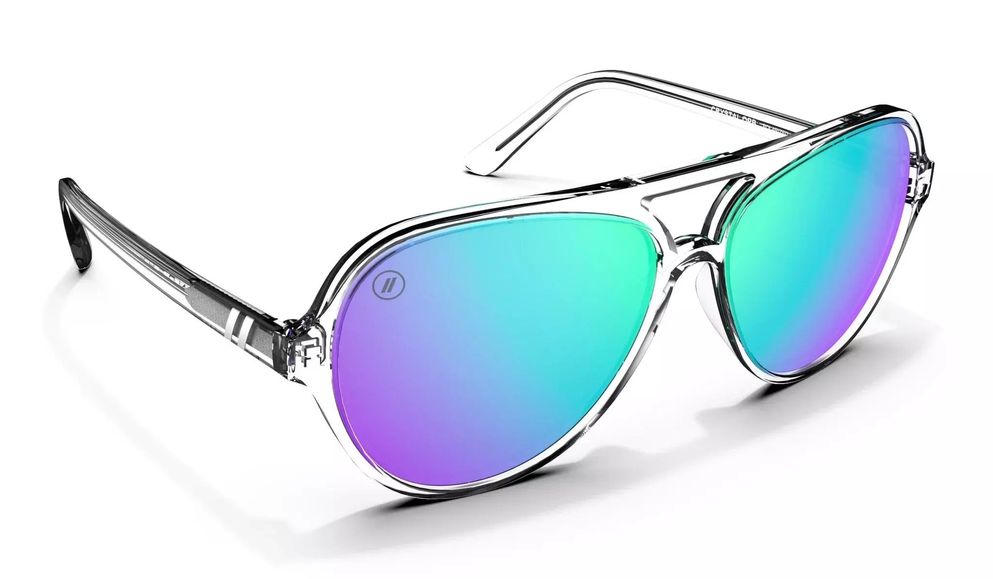 Blenders Skyway Crystal Orb Sunglasses - BLUE/PURPLE
