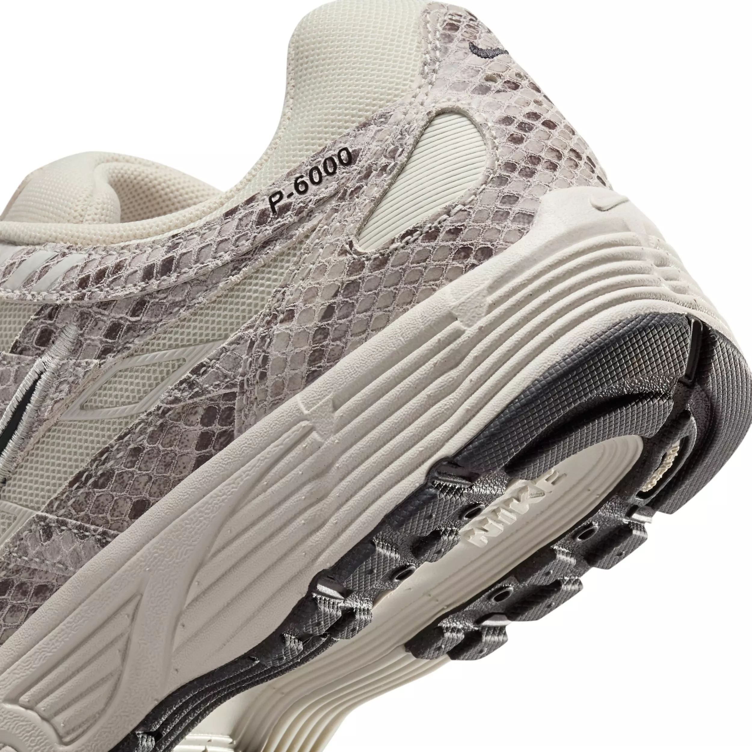 Nike P-6000 SE "Light Bone/Black/Light Bone" Women's Shoe - LT BONE/BLACK/LT BONE
