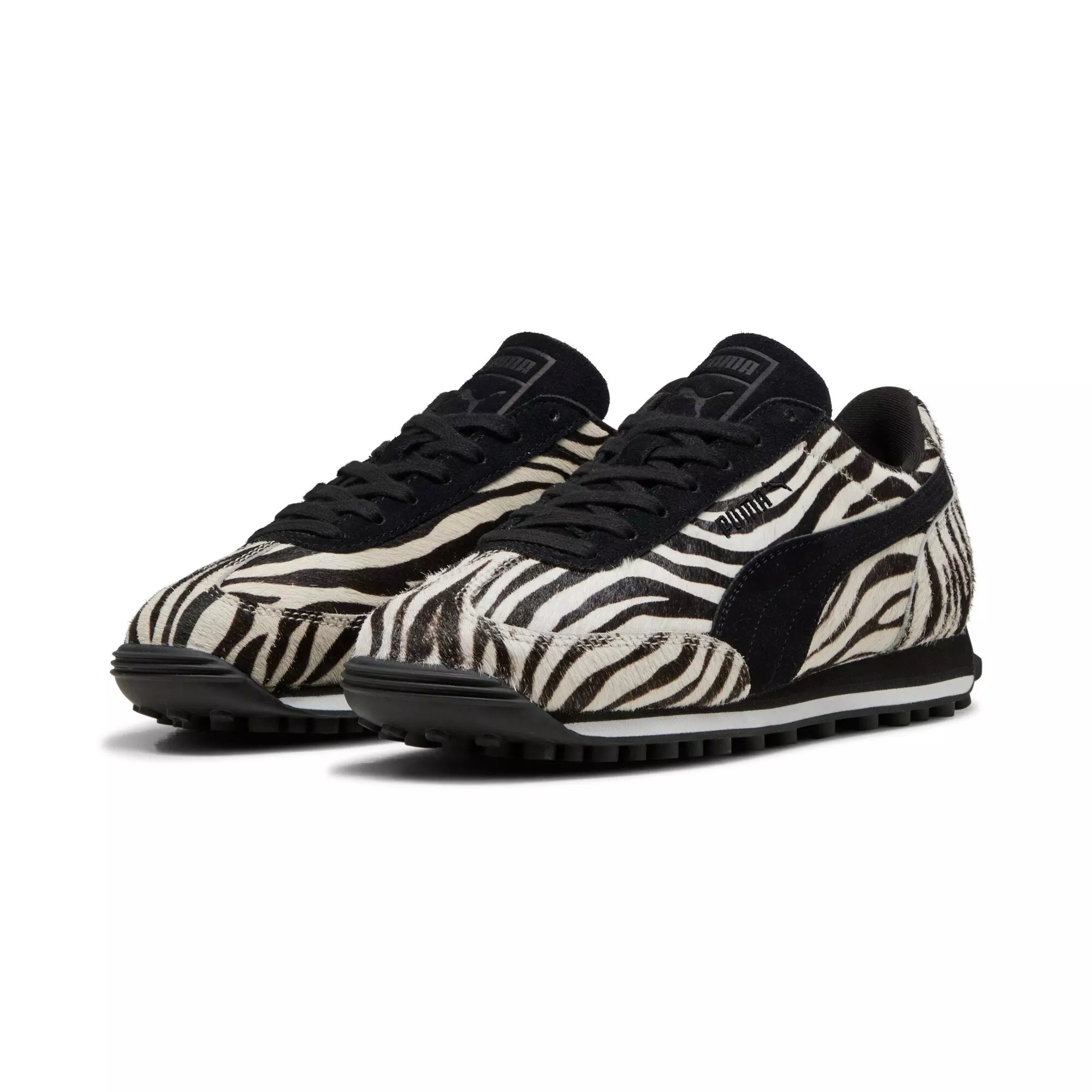 PUMA Easy Rider "Zebra Print" Women's Shoe - WHITE/BLACK