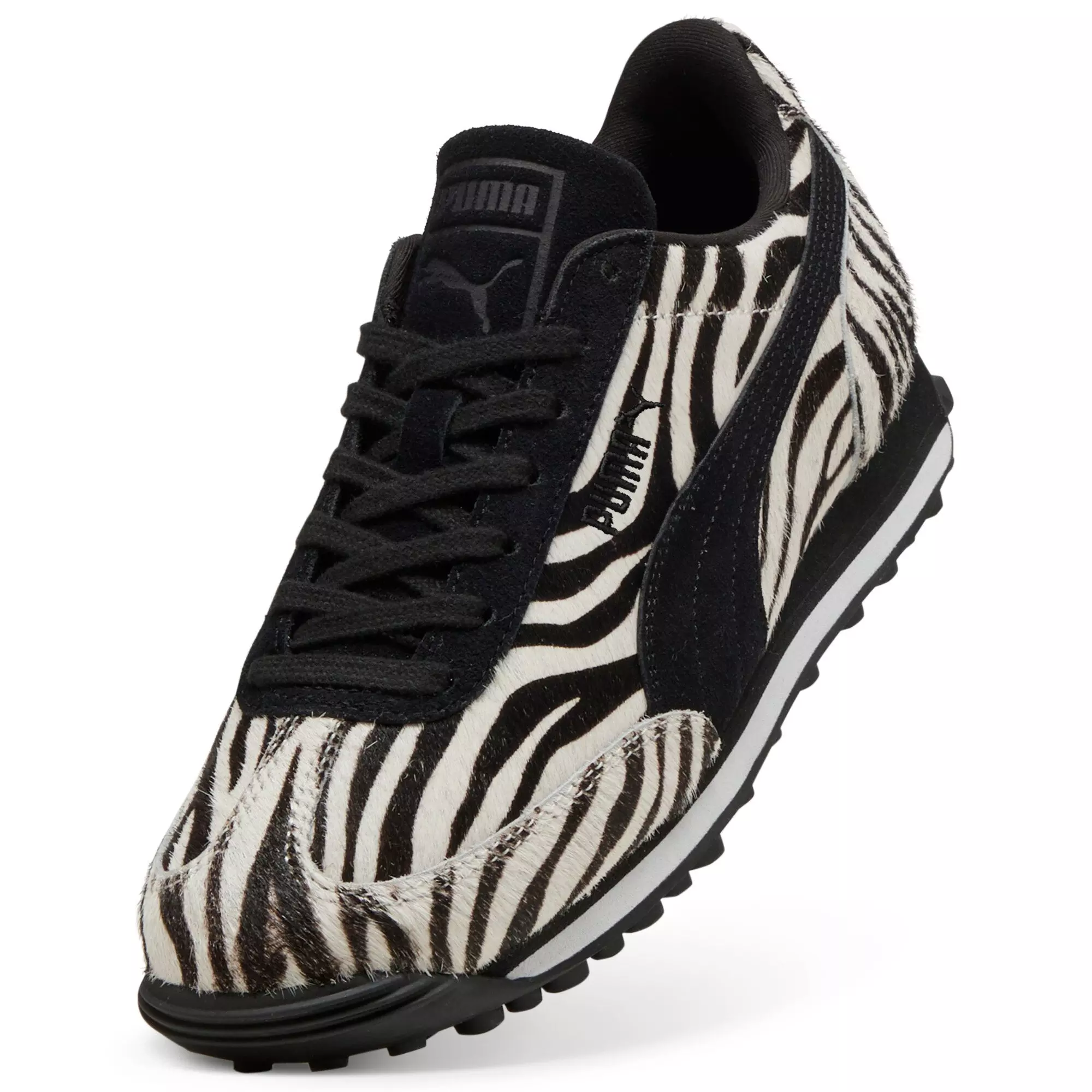 PUMA Easy Rider "Zebra Print" Women's Shoe - WHITE/BLACK