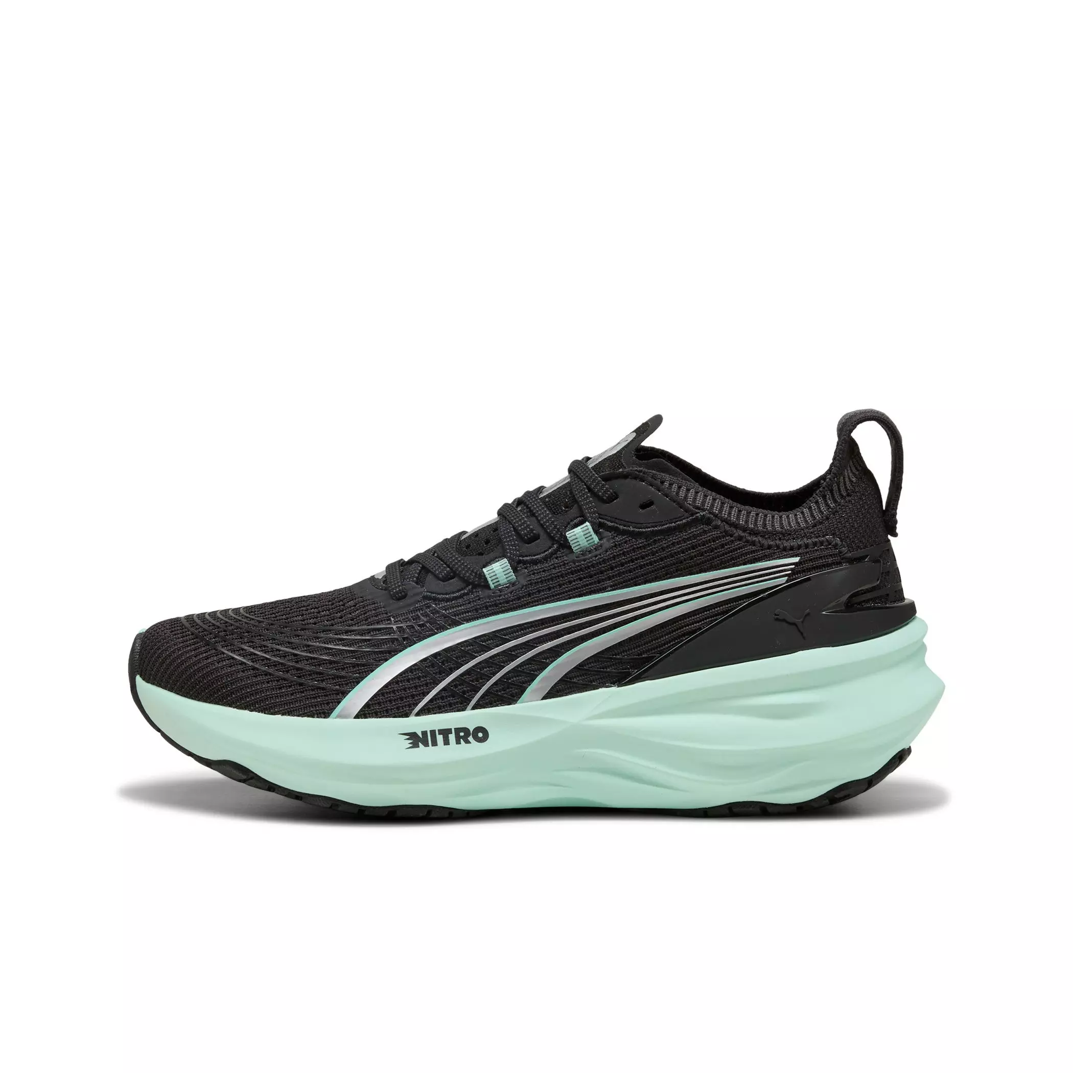 PUMA ForeverRun NITRO 2 "PUMA Black/Mint Melt" Women's Running Shoe - BLACK/MINT