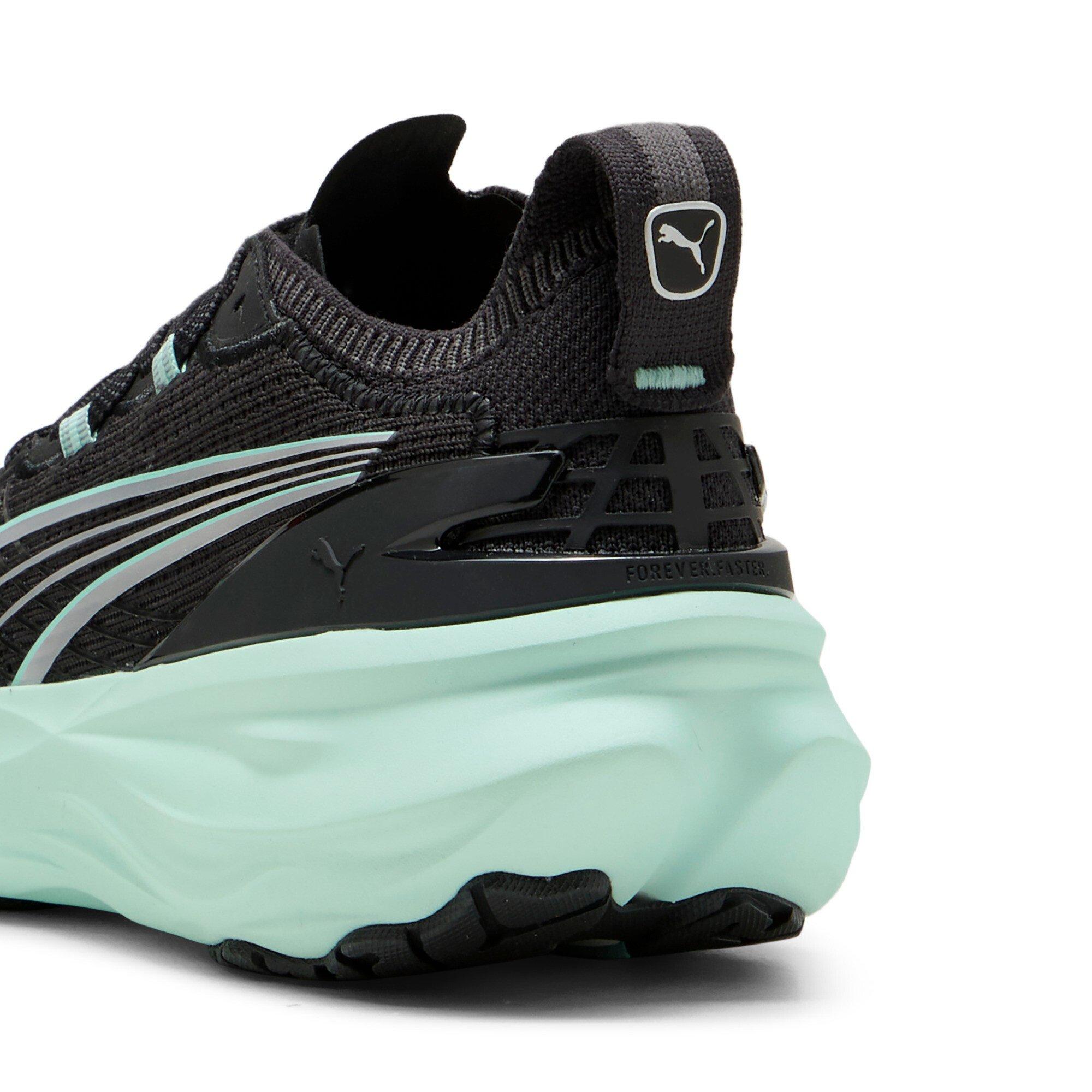 PUMA ForeverRun NITRO 2 "PUMA Black/Mint Melt" Women's Running Shoe - BLACK/MINT Thumbnail View 6