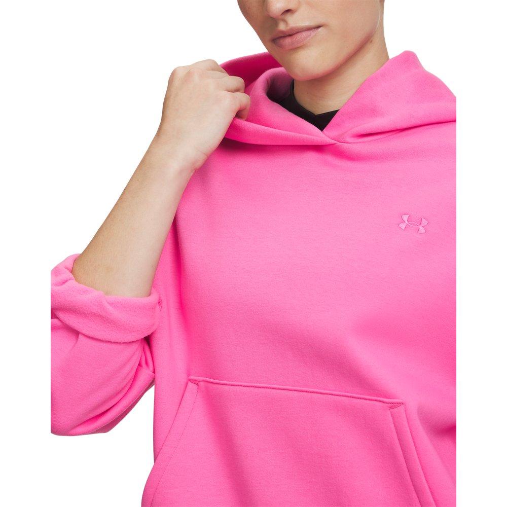 Under Armour Women's Icon Fleece Reinvented Hoodie - Pink - PINK