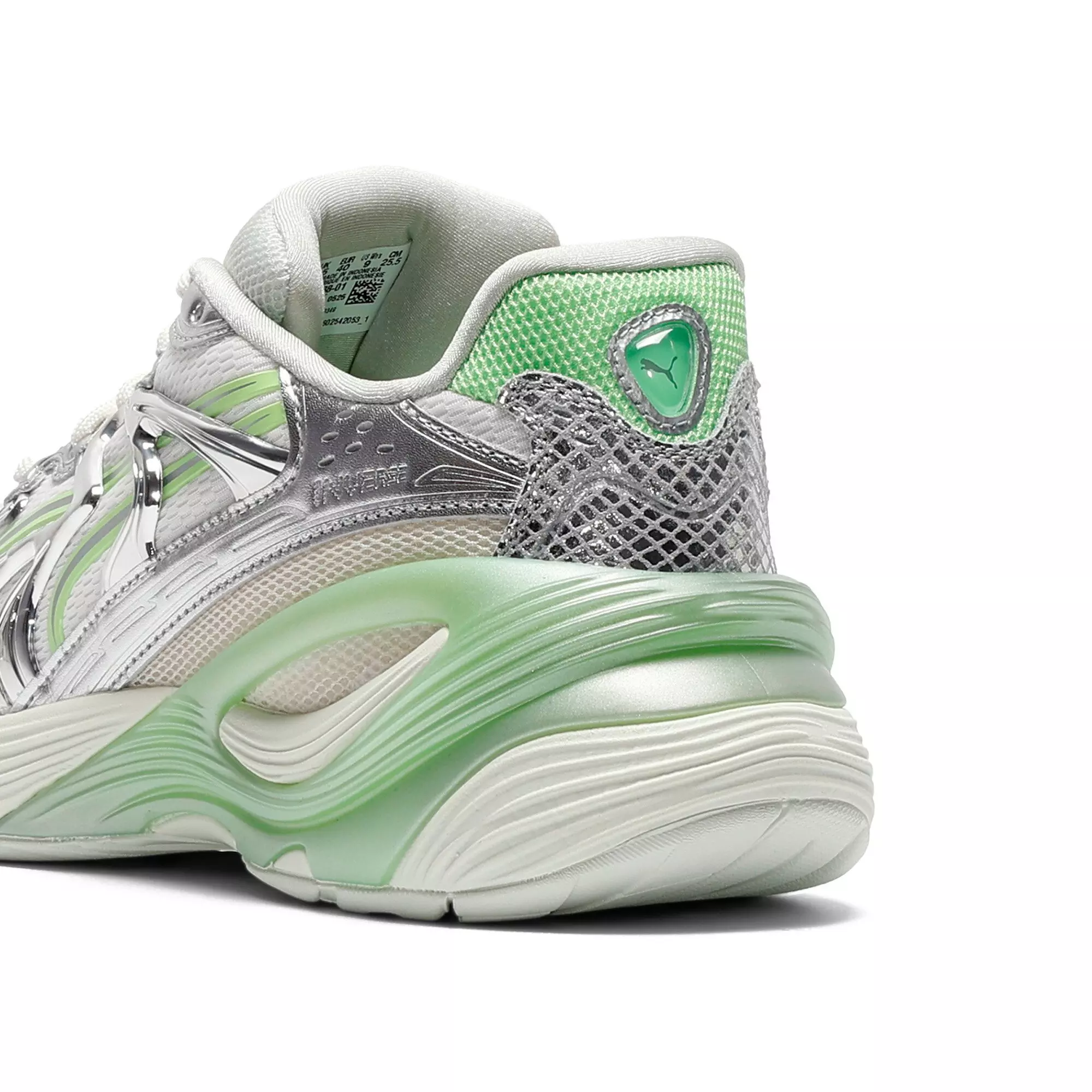 PUMA Inverse Light Beam "Warm White/Spring Fern/Sage Frost" Women's Shoe - WHITE/FERN/SAGE