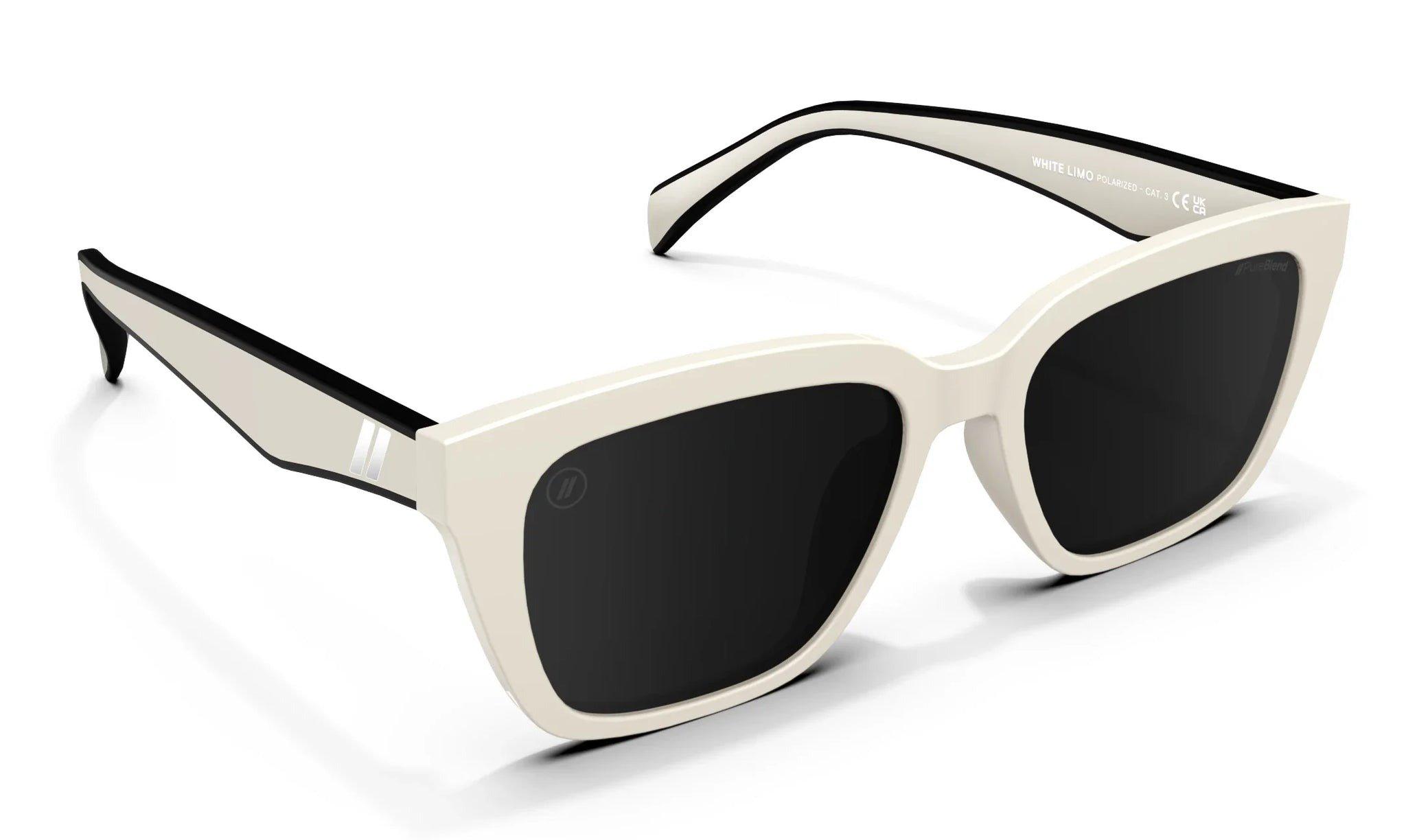 Blenders Mave White Limo Sunglasses - WHITE Thumbnail View 4