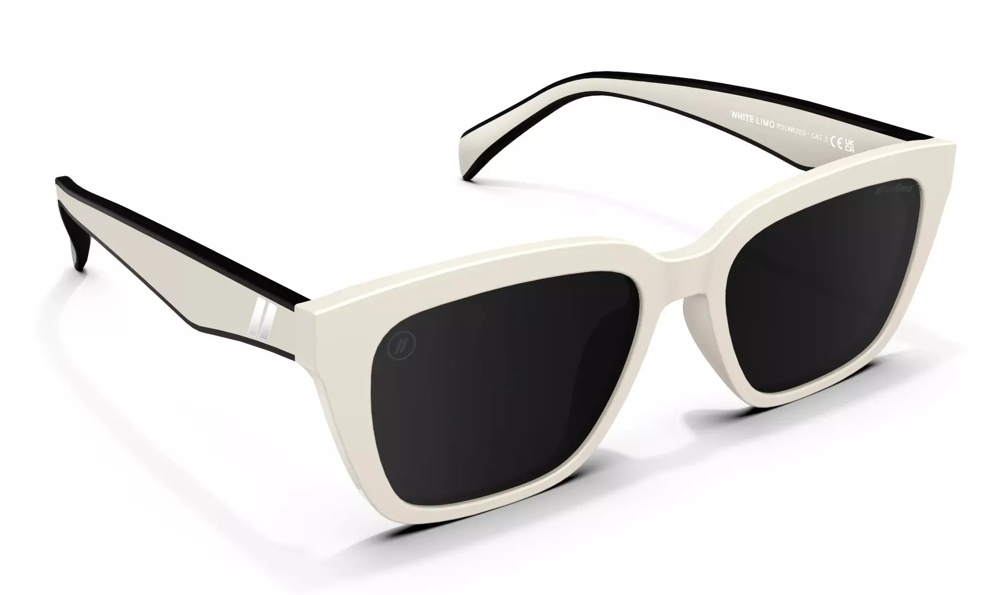 Blenders Mave White Limo Sunglasses - WHITE