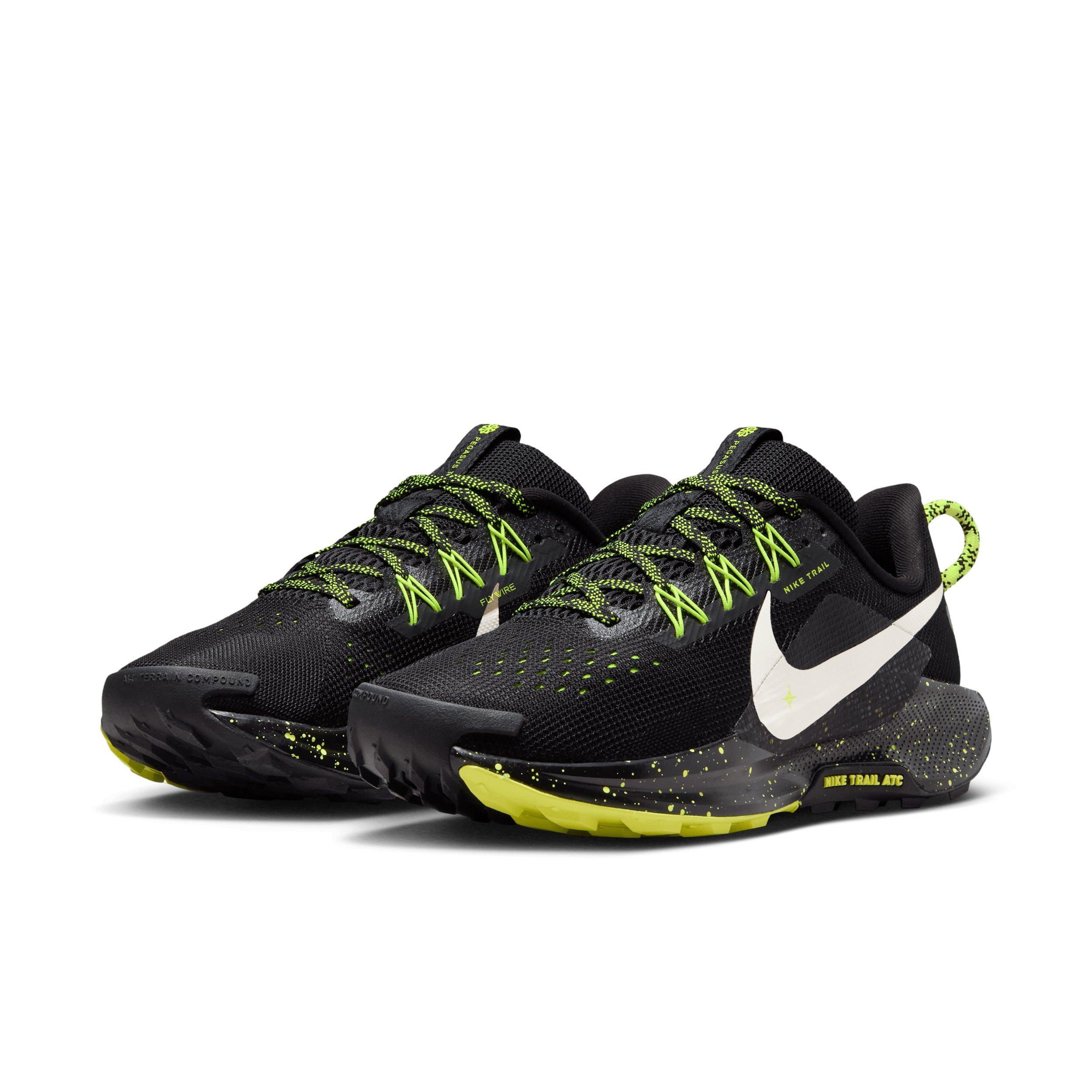 Nike Pegasus Trail 5 "Black/Volt Ice/Phantom" Women's Trail Running Shoe - BLACK/VOLT/PHANTOM Thumbnail View 3