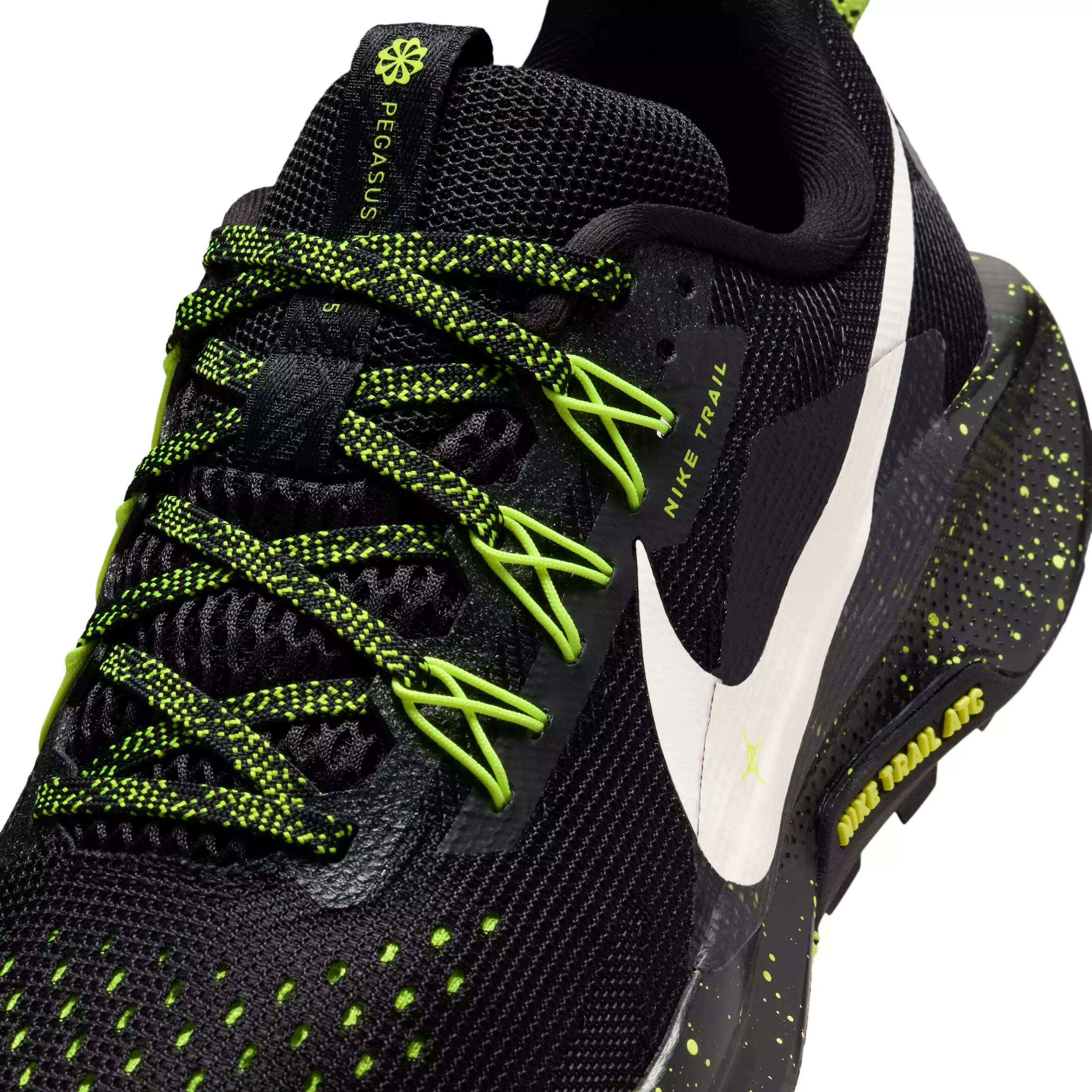 Nike Pegasus Trail 5 "Black/Volt Ice/Phantom" Women's Trail Running Shoe - BLACK/VOLT/PHANTOM