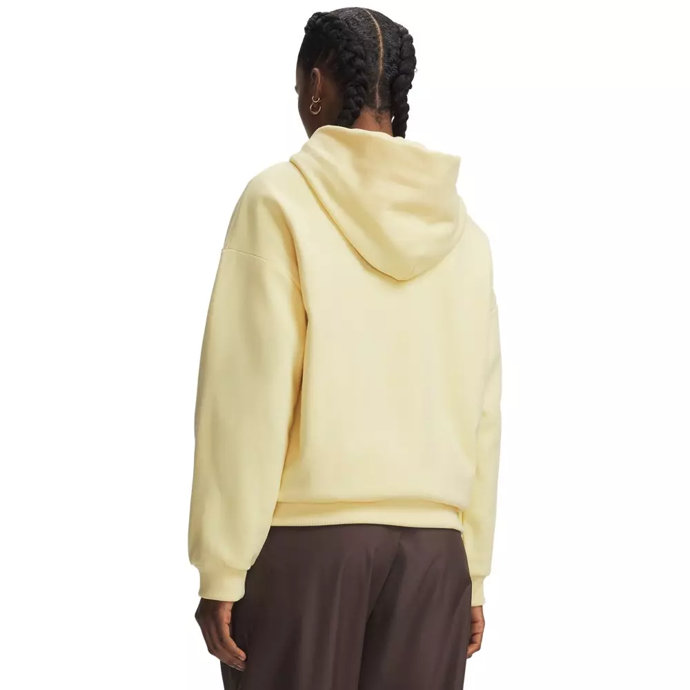 Under Armour Women's Icon Fleece Reinvented Hoodie - Yellow - YELLOW