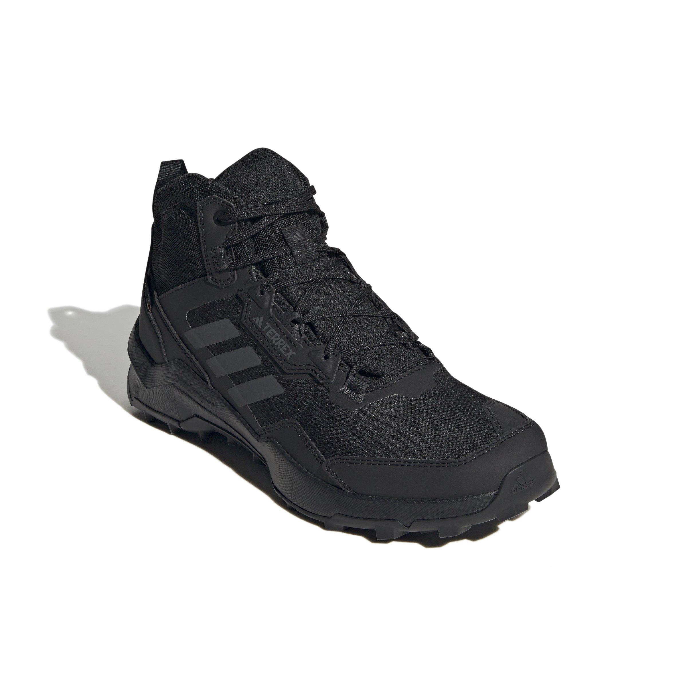adidas Terrex AX4 Mid GORE-TEX "Core Black/Carbon/Grey Four" Men's Hiking Shoe - BLACK/CARBON/GREY Thumbnail View 3