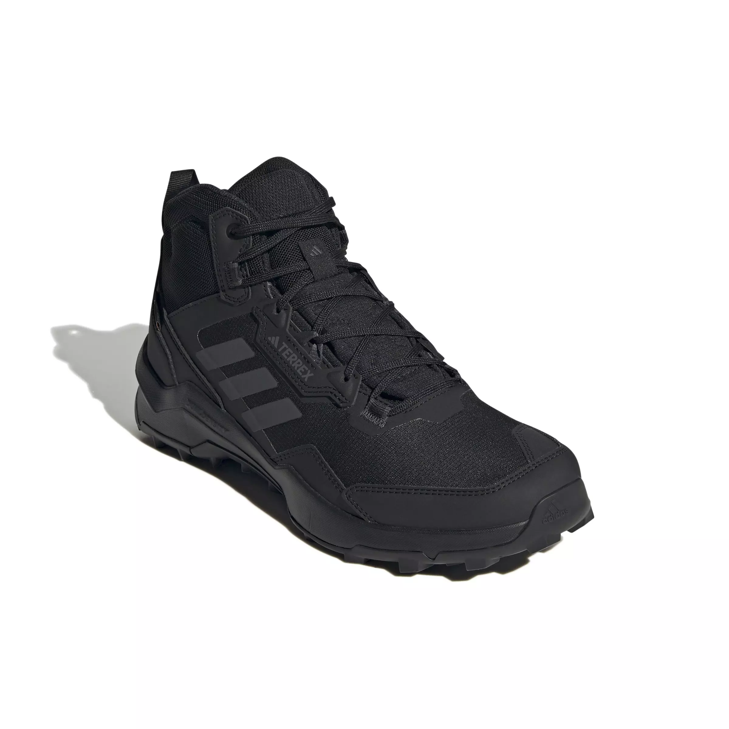 adidas Terrex AX4 Mid GORE-TEX "Core Black/Carbon/Grey Four" Men's Hiking Shoe - BLACK/CARBON/GREY