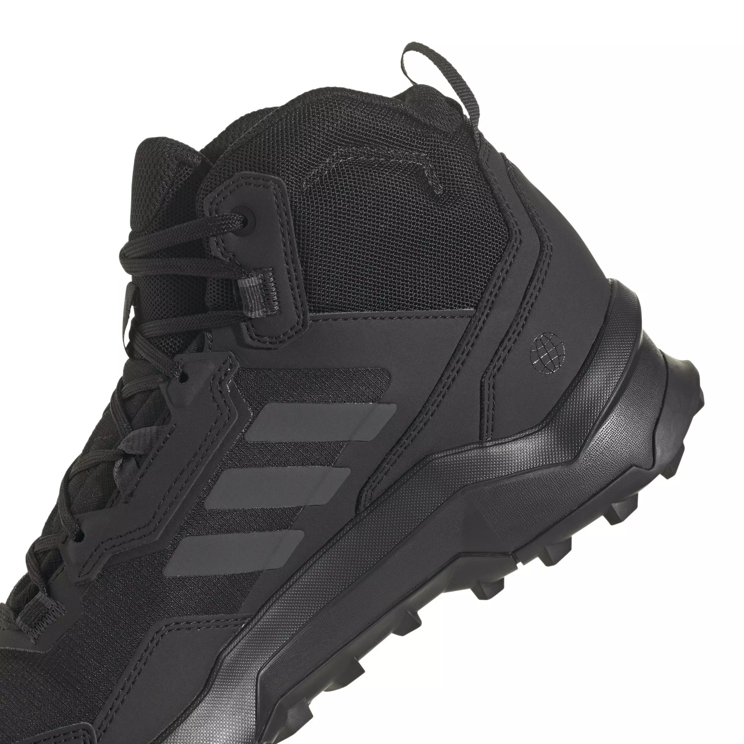 adidas Terrex AX4 Mid GORE-TEX "Core Black/Carbon/Grey Four" Men's Hiking Shoe - BLACK/CARBON/GREY