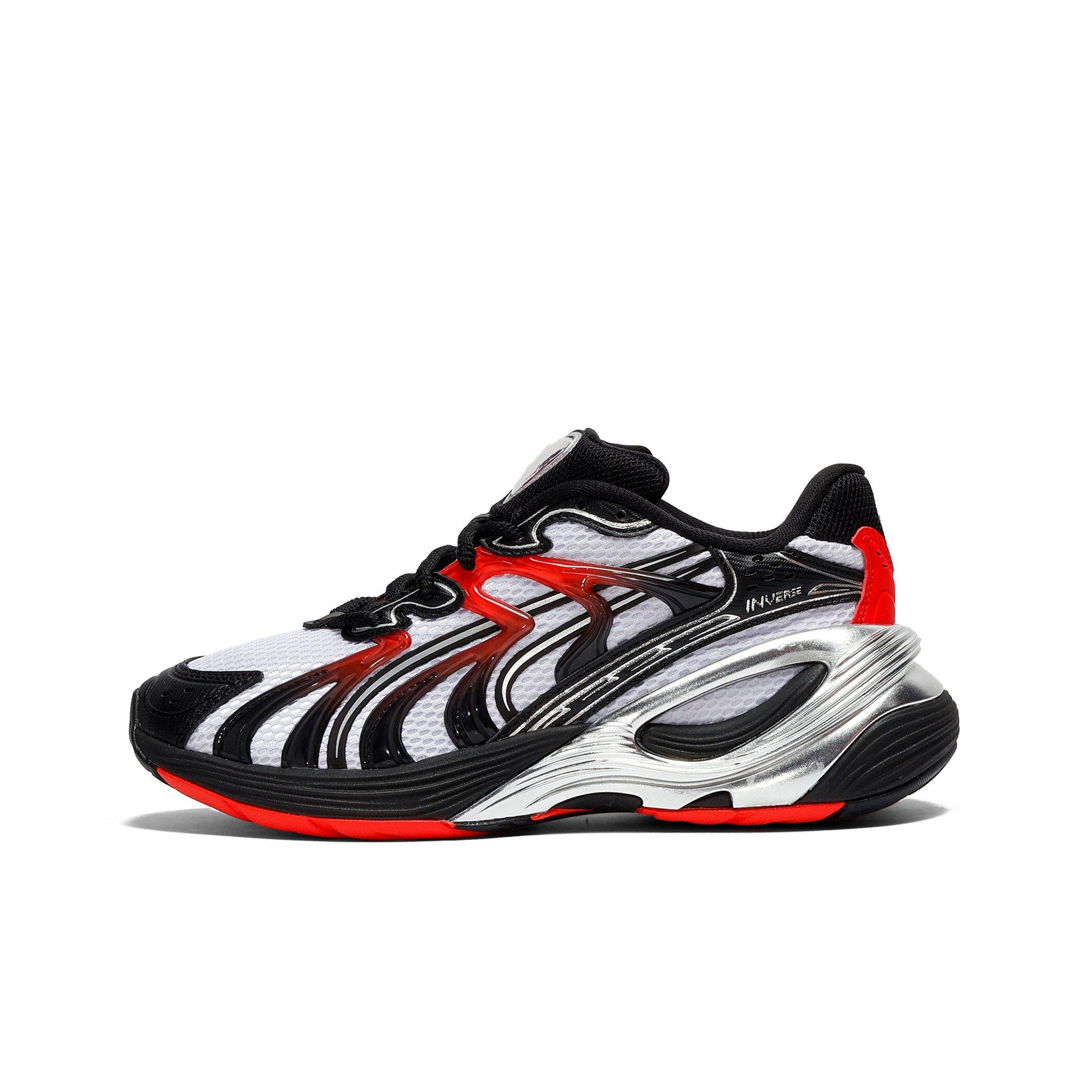 PUMA Inverse PUMATECH-X "PUMA White/PUMA Black/For All Time Red" Women's Shoe - WHITE/BLACK/RED Thumbnail View 2