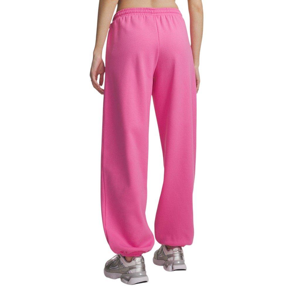 Under Armour Women's Icon Fleece Reinvented Gym Pants - Pink - PINK