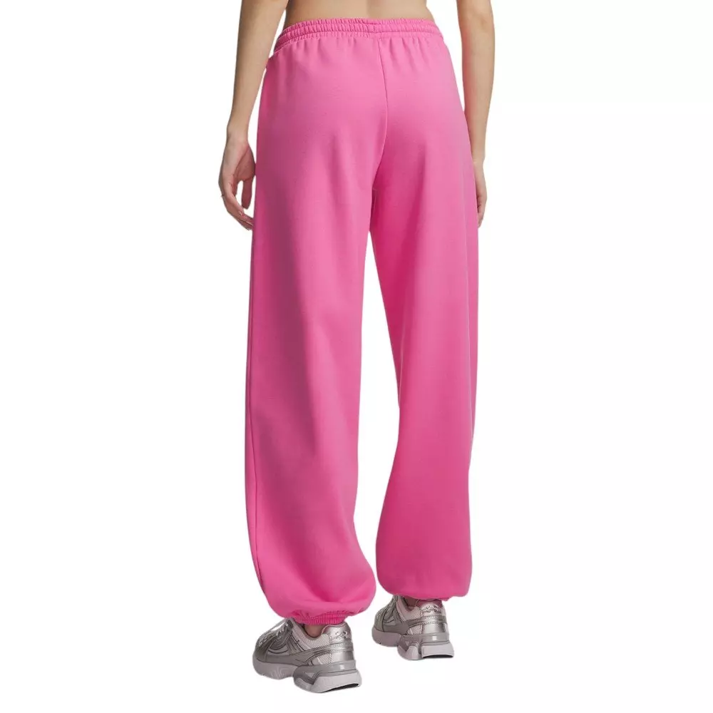 Under Armour Women's Icon Fleece Reinvented Gym Pants - Pink - PINK