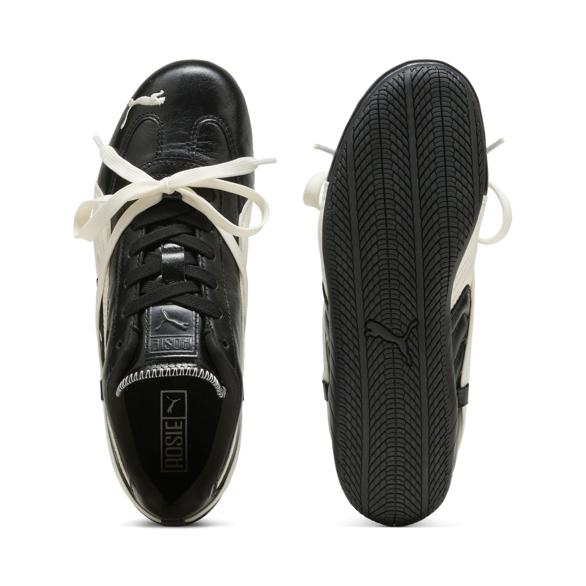 PUMA x ROSE Speedcat "PUMA Black/Warm White" Women's Shoe - BLACK/WHITE Thumbnail View 4