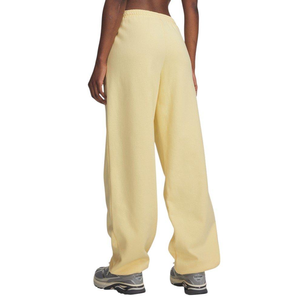 Under Armour Women's Icon Fleece Reinvented Gym Pants - Yellow - YELLOW