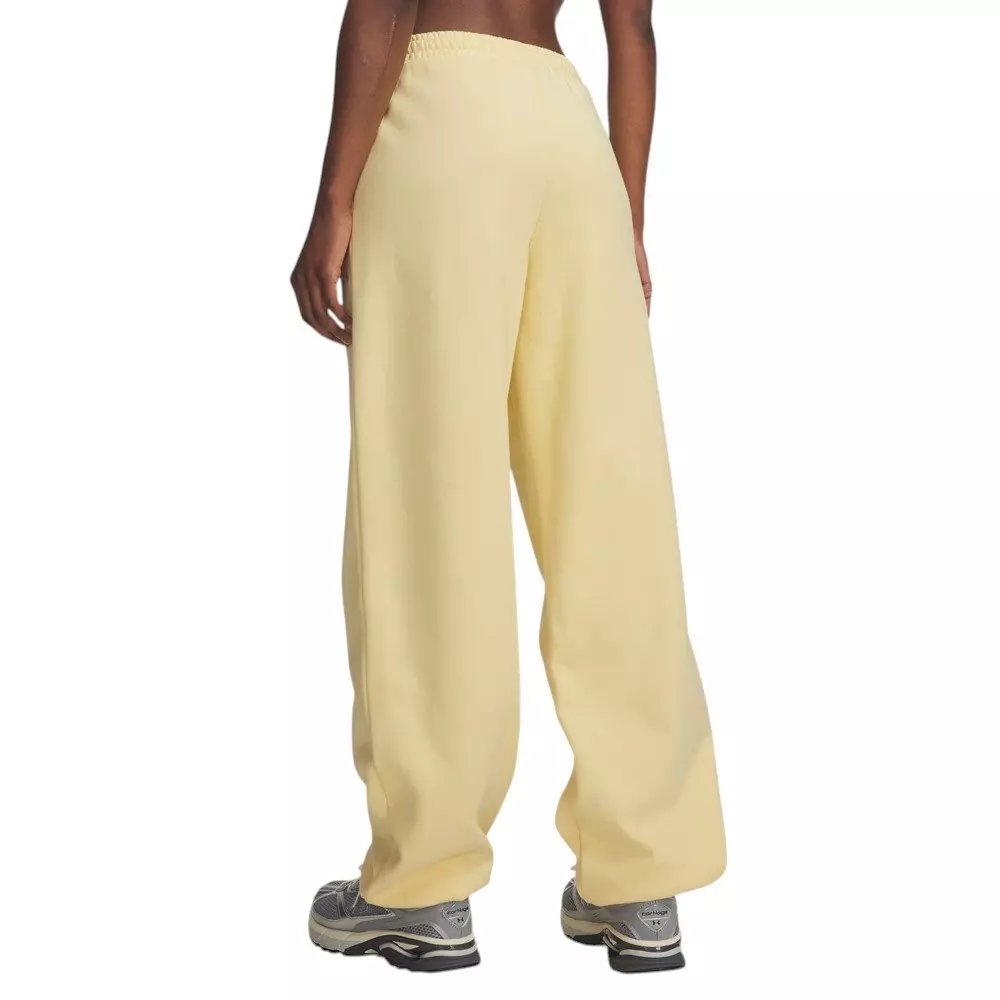 Under Armour Women's Icon Fleece Reinvented Gym Pants - Yellow - YELLOW
