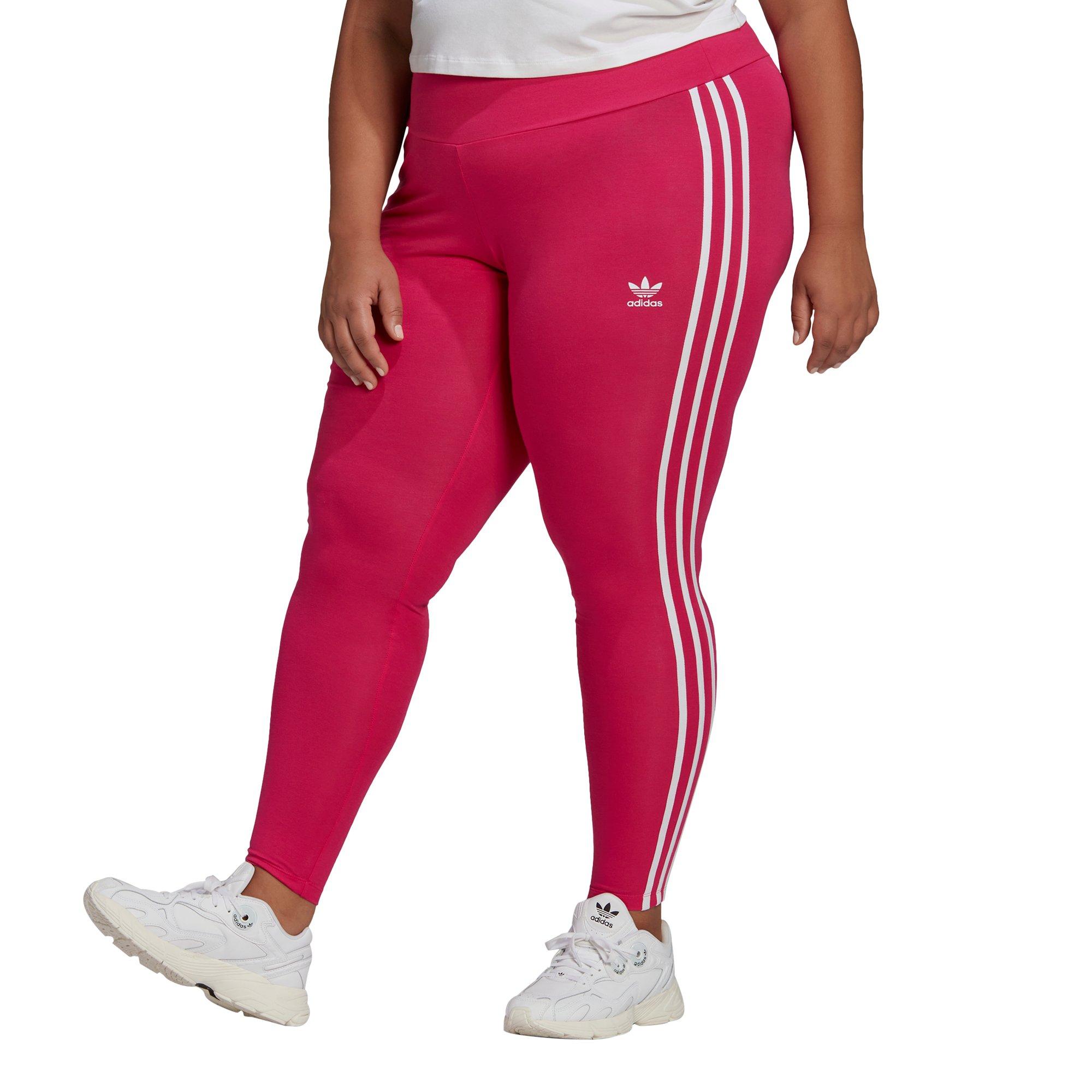adidas Women\'s Originals City Classics | 3-Stripes Gear - Hibbett Adicolor Leggings-Pink