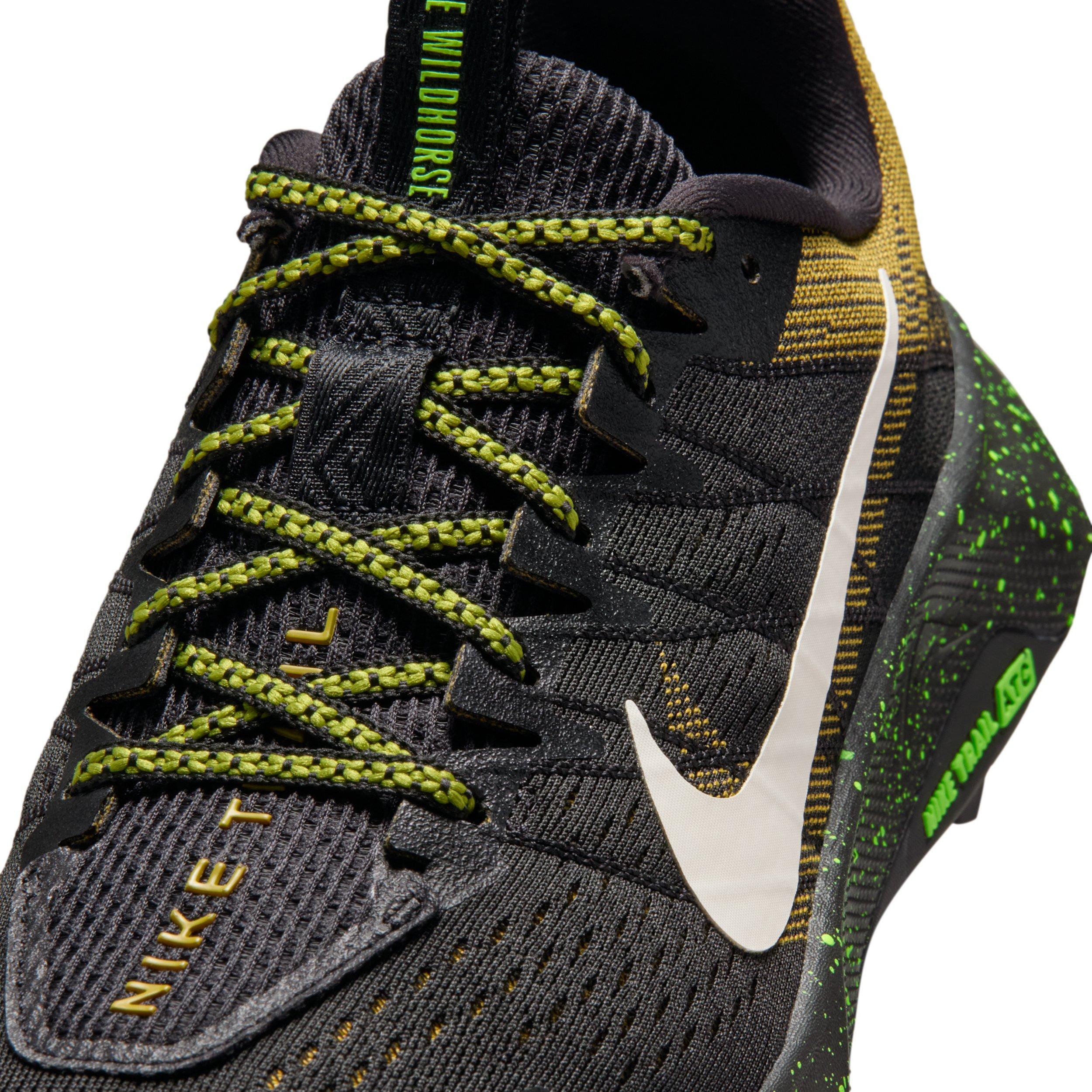 Nike Wildhorse 10 "Black/Peat Moss/Volt Ice/Phantom" Women's Trail Running Shoe - BLACK/MOSS/VOLT/PHANTOM Thumbnail View 7