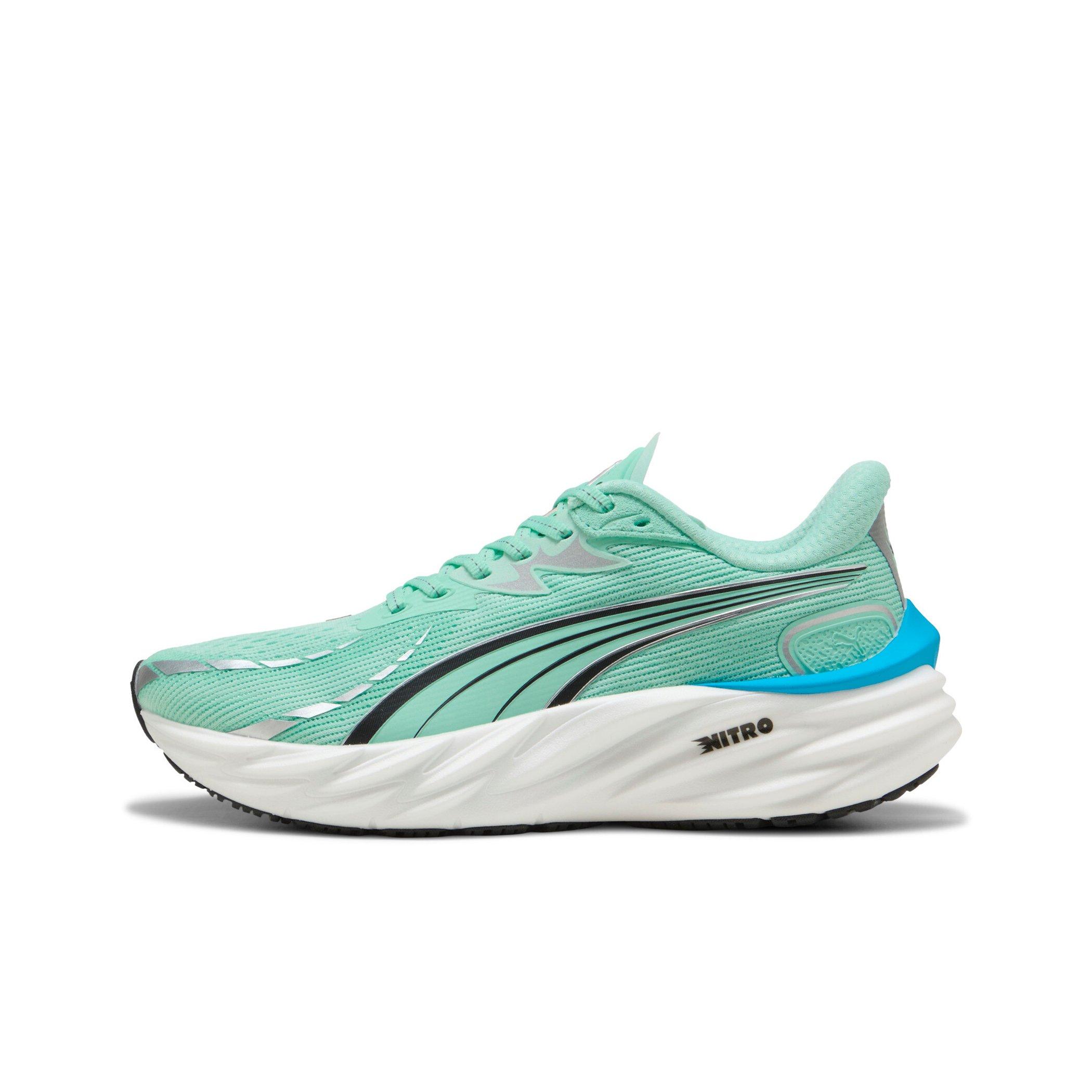 PUMA Velocity NITRO 4 "Mint Melt/Speed Blue" Women's Running Shoe - MINT/BLUE Thumbnail View 2