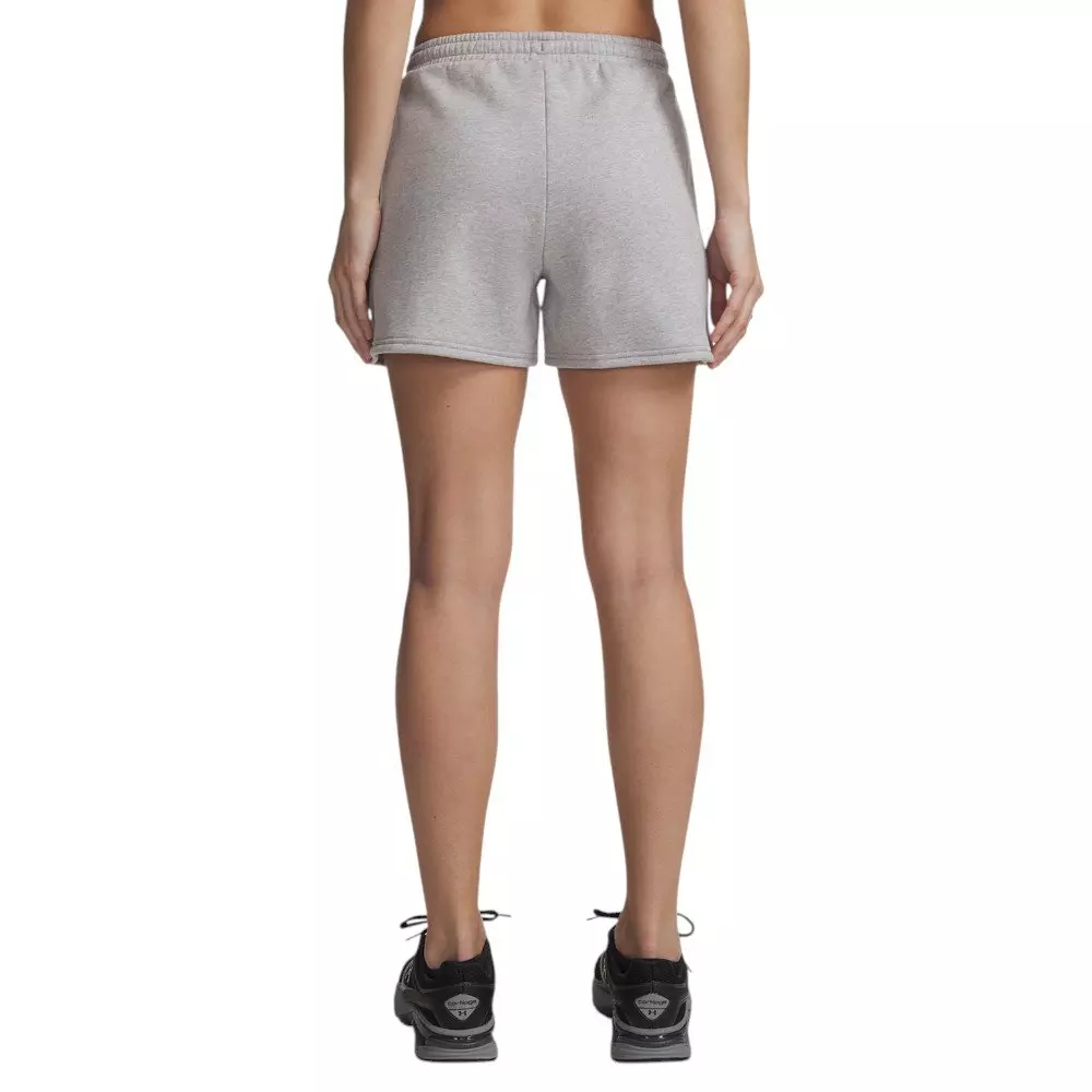 Under Armour Women's Icon Fleece Shorts - Grey - GREY
